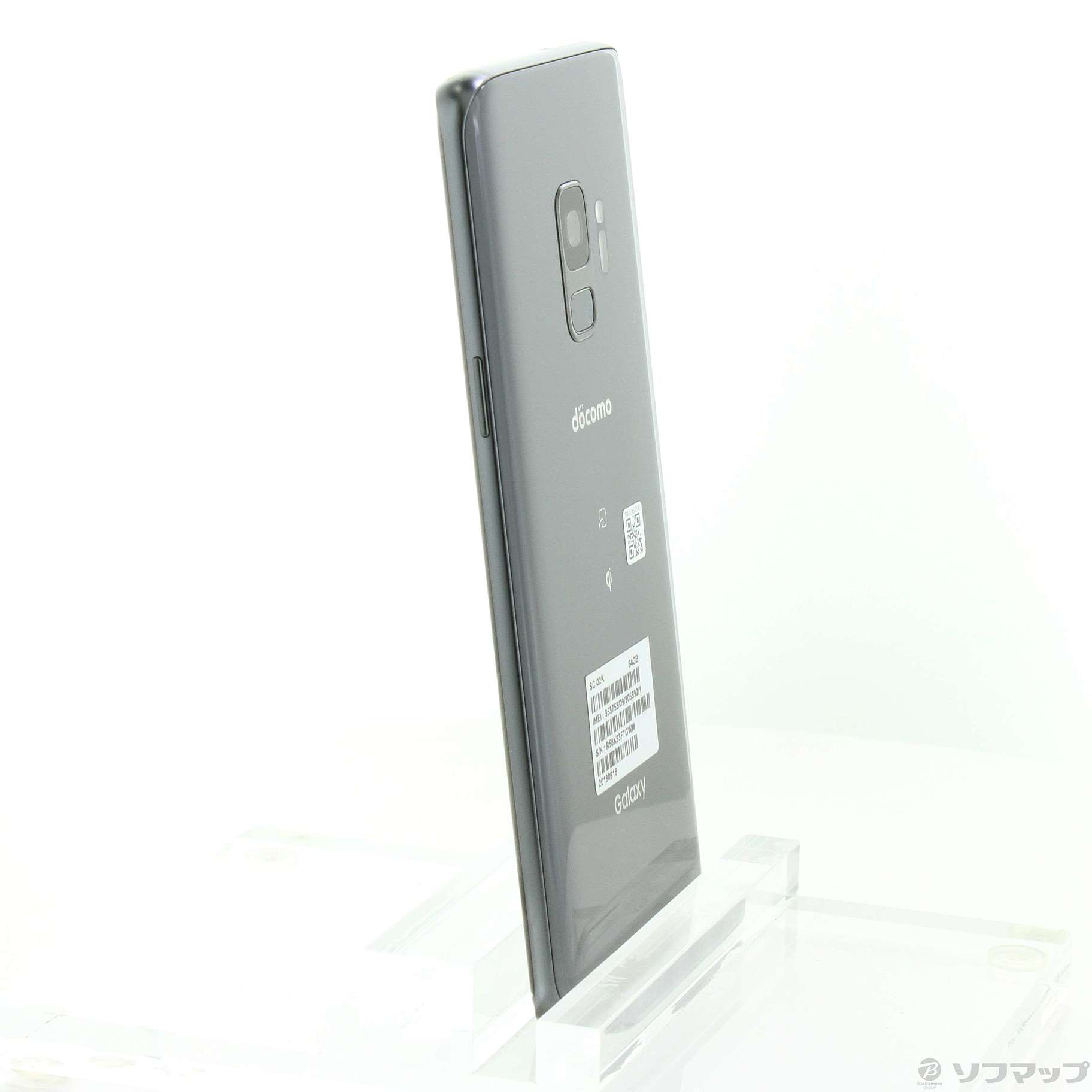 中古】GALAXY S9 64GB チタニウムグレー SC-02K docomoロック