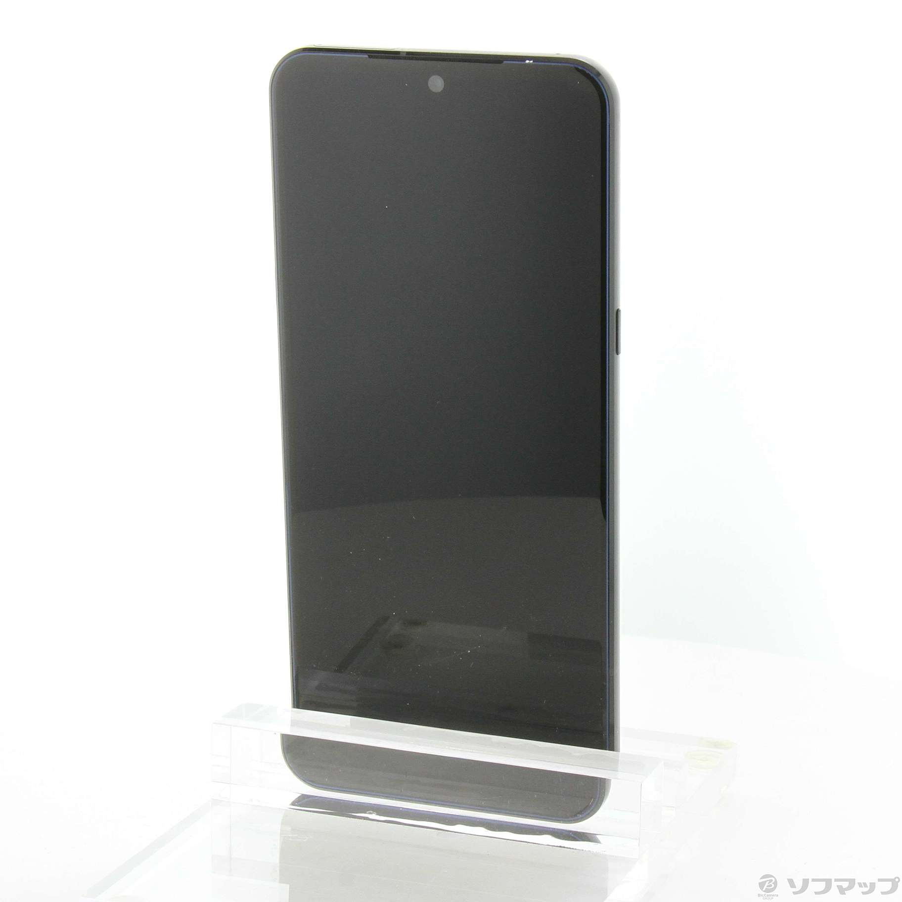 中古】LG V60 ThinQ 5G 128GB ザ ブラック L-51A docomoロック解除SIM