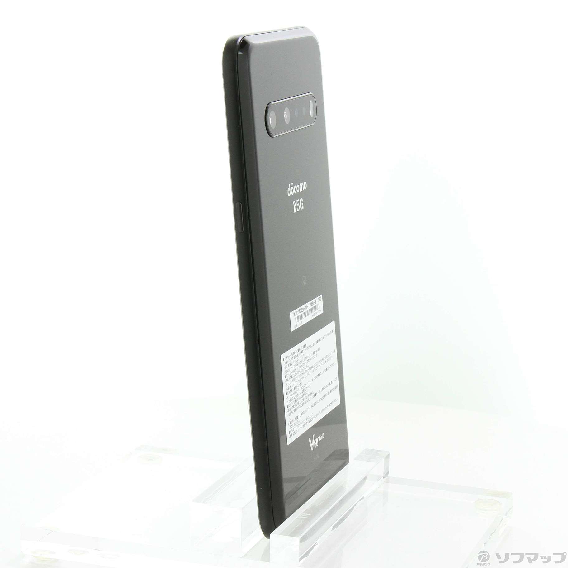 中古】LG V60 ThinQ 5G 128GB ザ ブラック L-51A docomoロック解除SIMフリー [2133043381343] -  リコレ！|ビックカメラグループ ソフマップの中古通販サイト