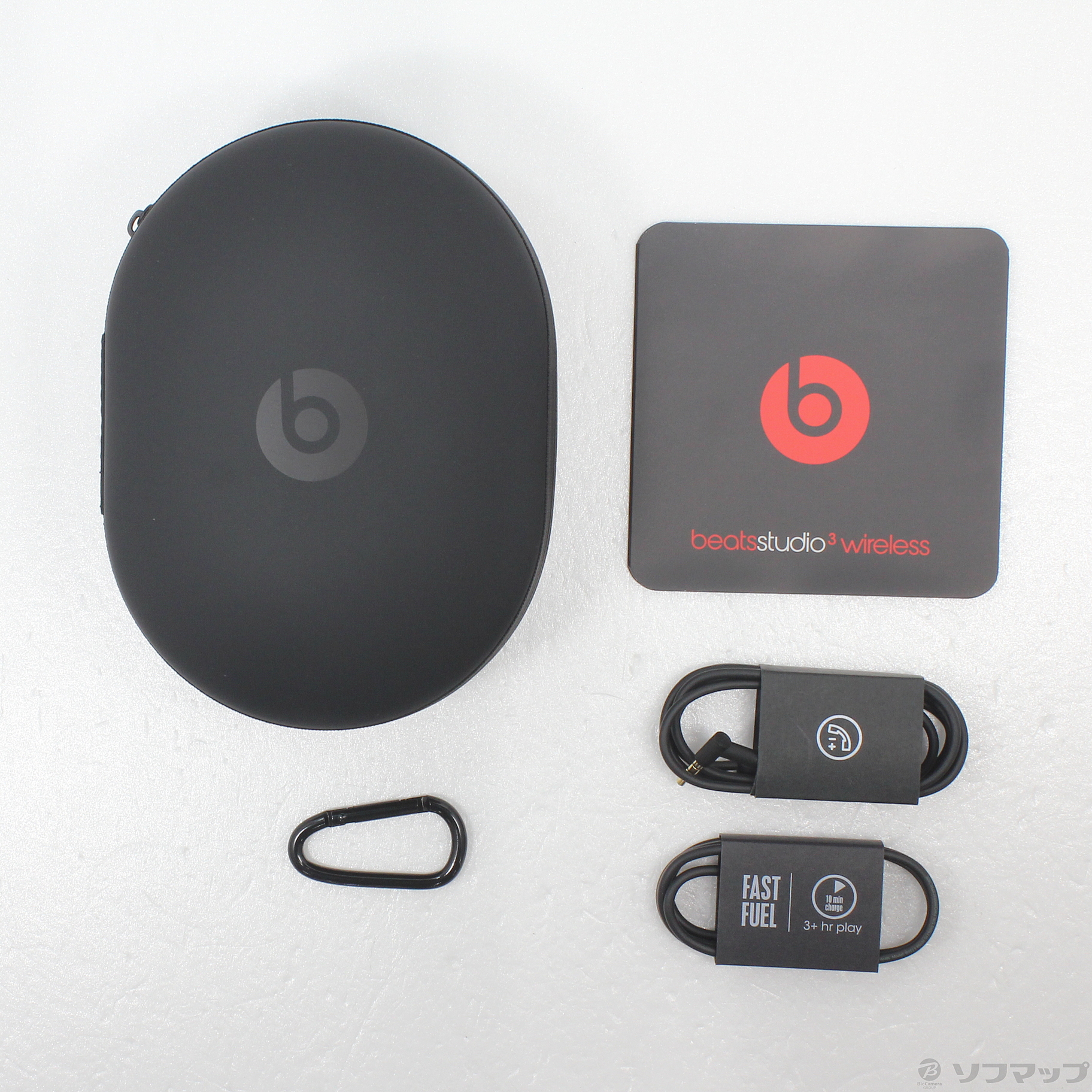 中古】Beats Studio3 Wireless MXJA2PA／A ミッドナイトブラック