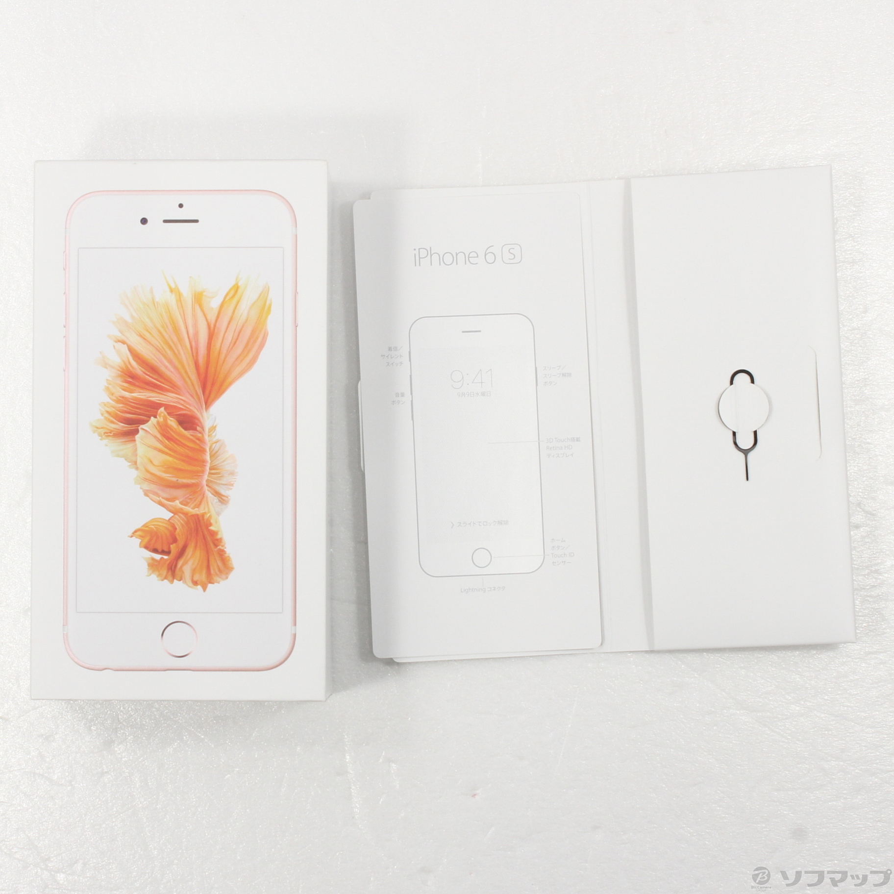 iPhone6s gold 32g SIMフリー 5-