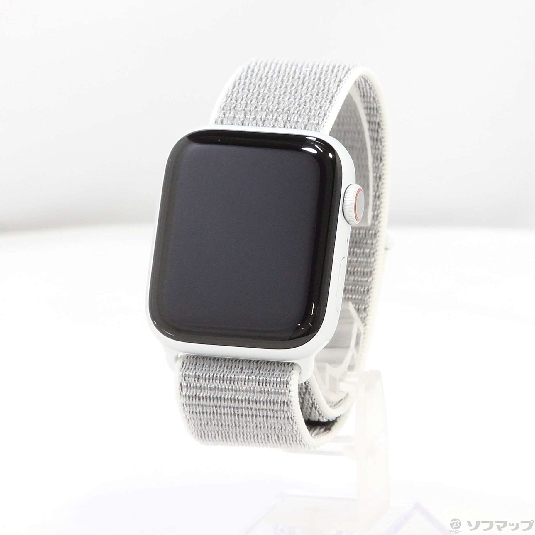 Apple Watch Series 4 GPS + Cellular 44mm シルバーアルミニウムケース シーシェルスポーツループ