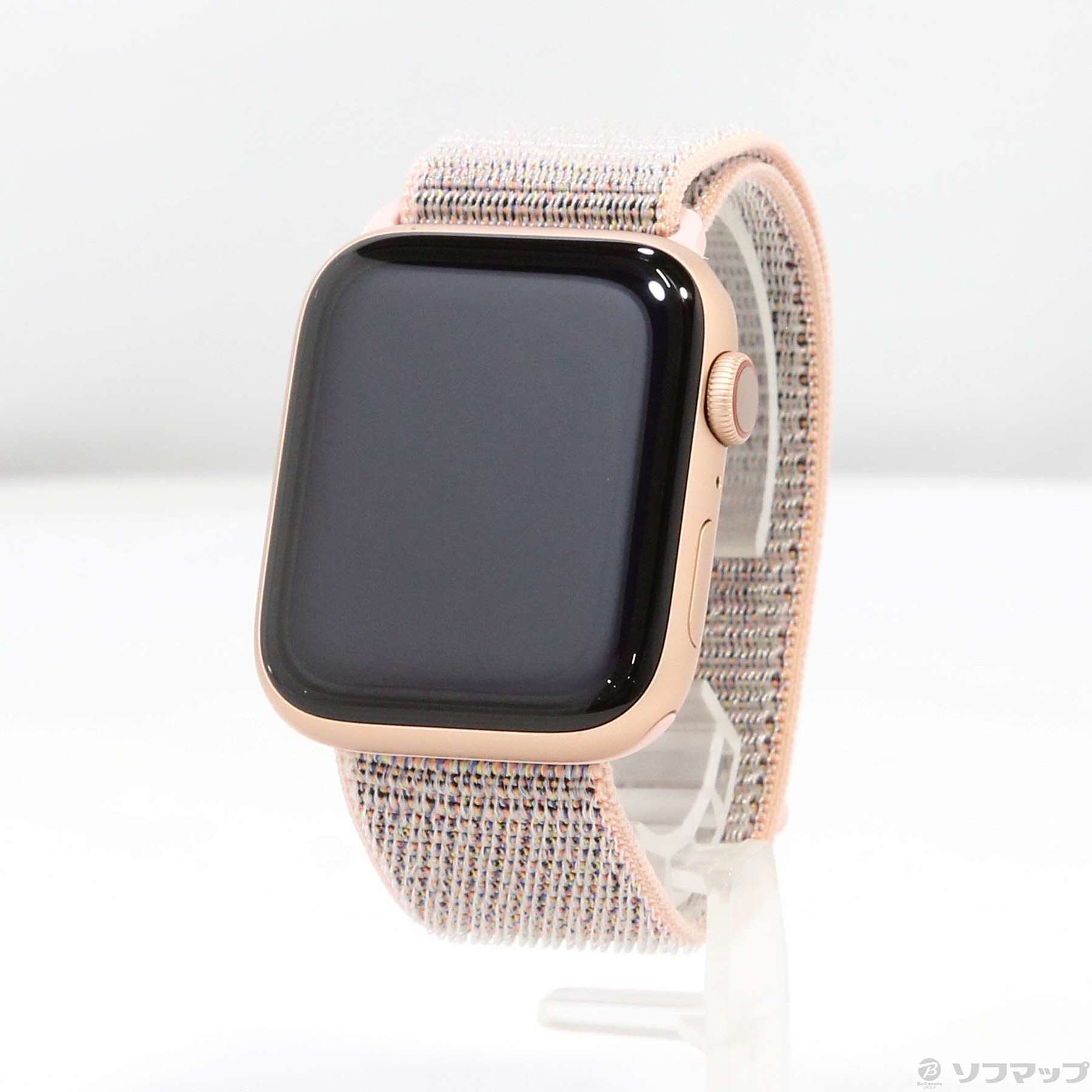 Apple Watch Series 4 GPS + Cellular 44mm ゴールドアルミニウムケース ピンクサンドスポーツループ