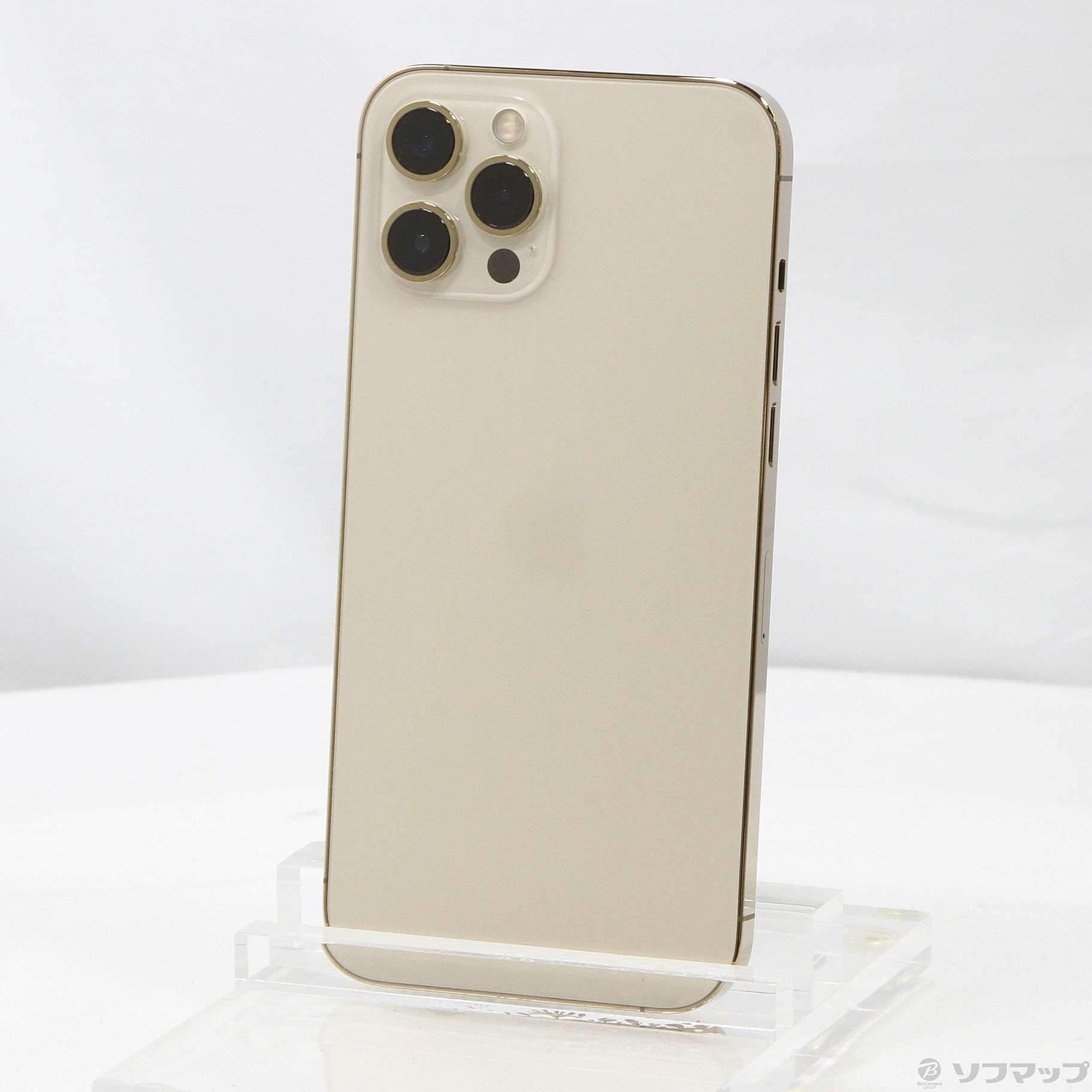 中古】iPhone12 Pro Max 256GB ゴールド MGD13J／A SIMフリー ◇11/14