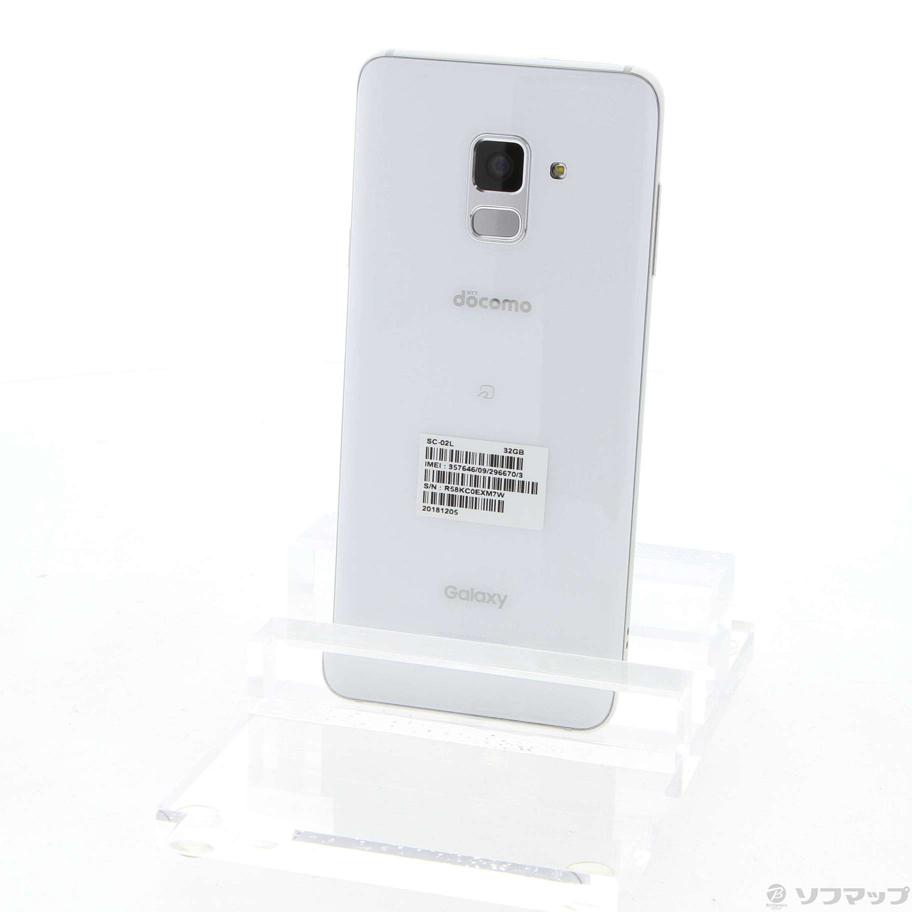 中古】GALAXY Feel2 32GB フロストホワイト SC-02L docomoロック解除