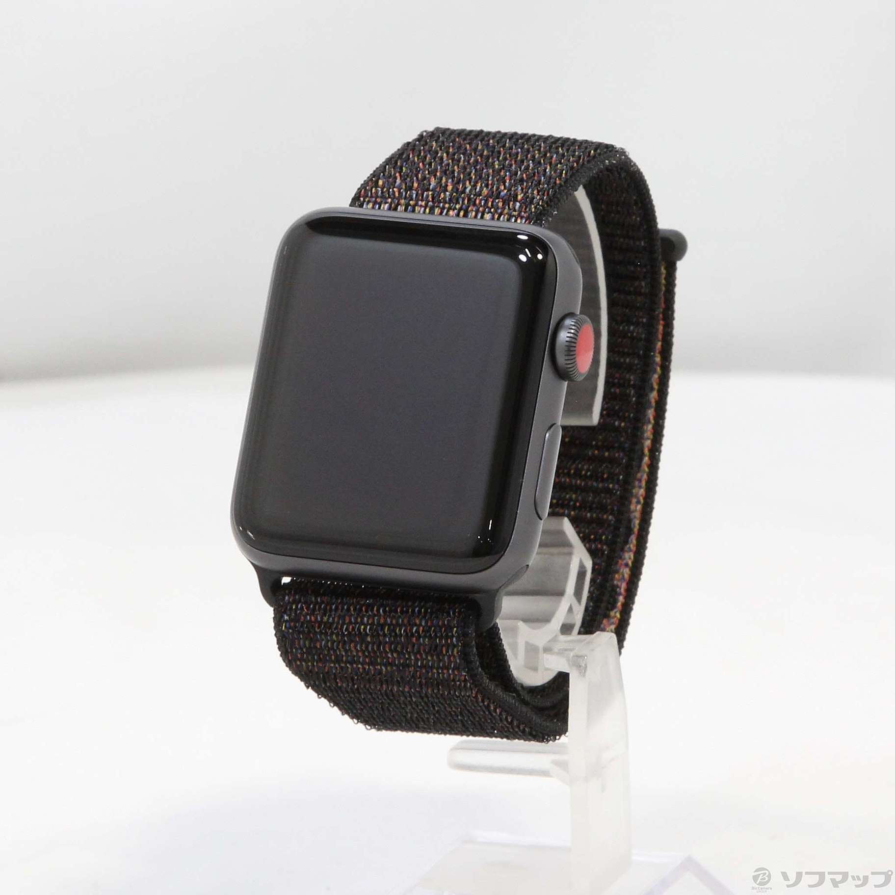 中古】Apple Watch Series 3 GPS + Cellular 42mm スペースグレイ