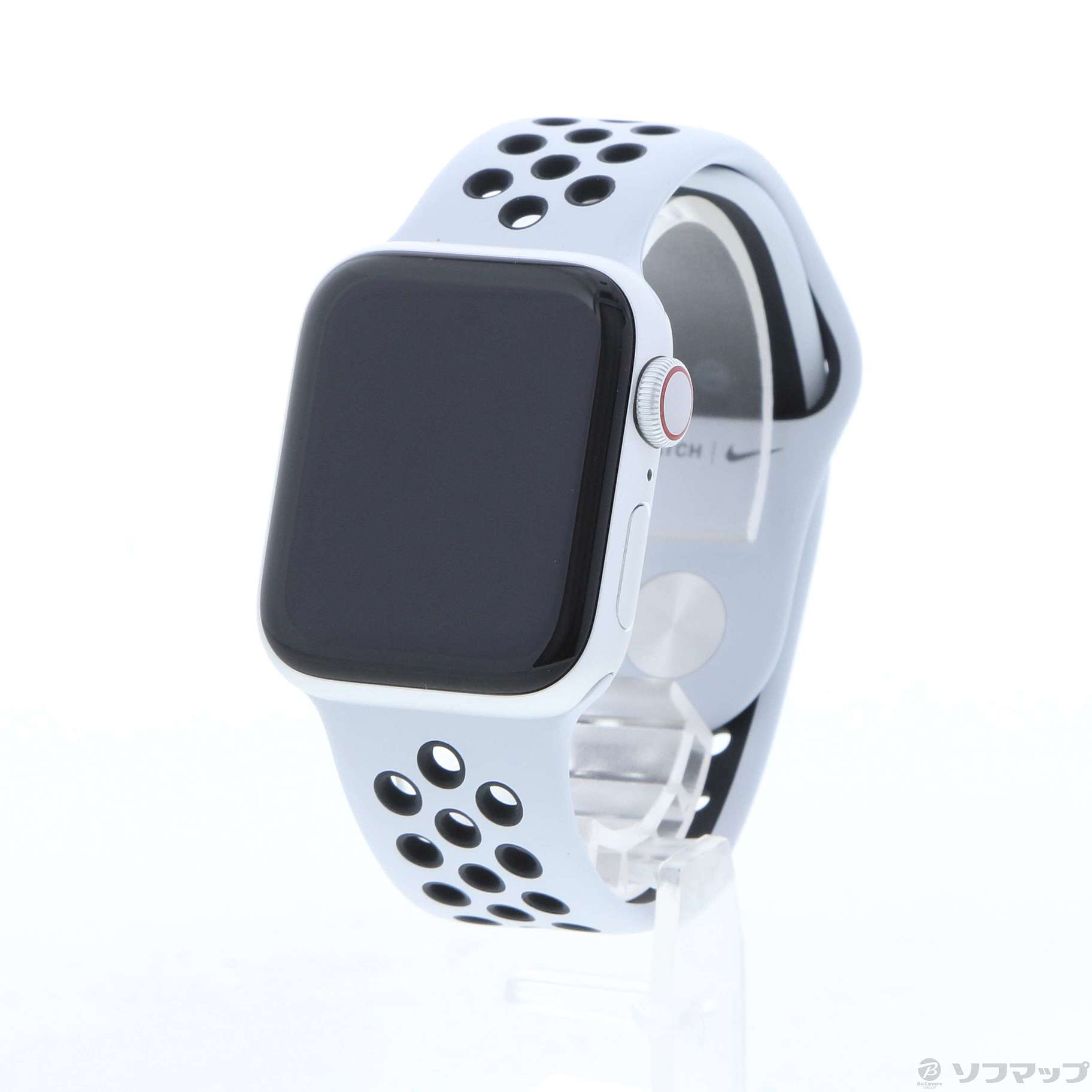 Apple Watch Series 5 Nike GPS + Cellular 40mm シルバーアルミニウムケース  ピュアプラチナ／ブラックNikeスポーツバンド