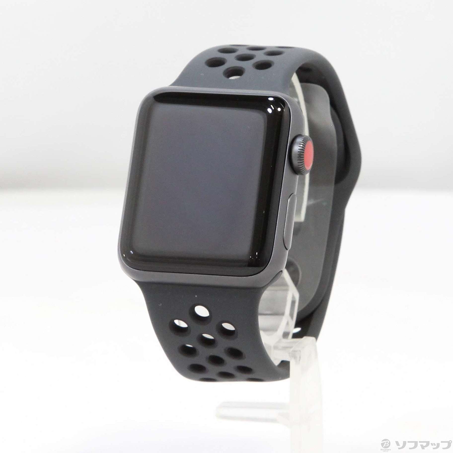 Apple Watch Series 3 Nike+ GPS + Cellular 38mm スペースグレイアルミニウムケース  アンスラサイト／ブラックNikeスポーツバンド
