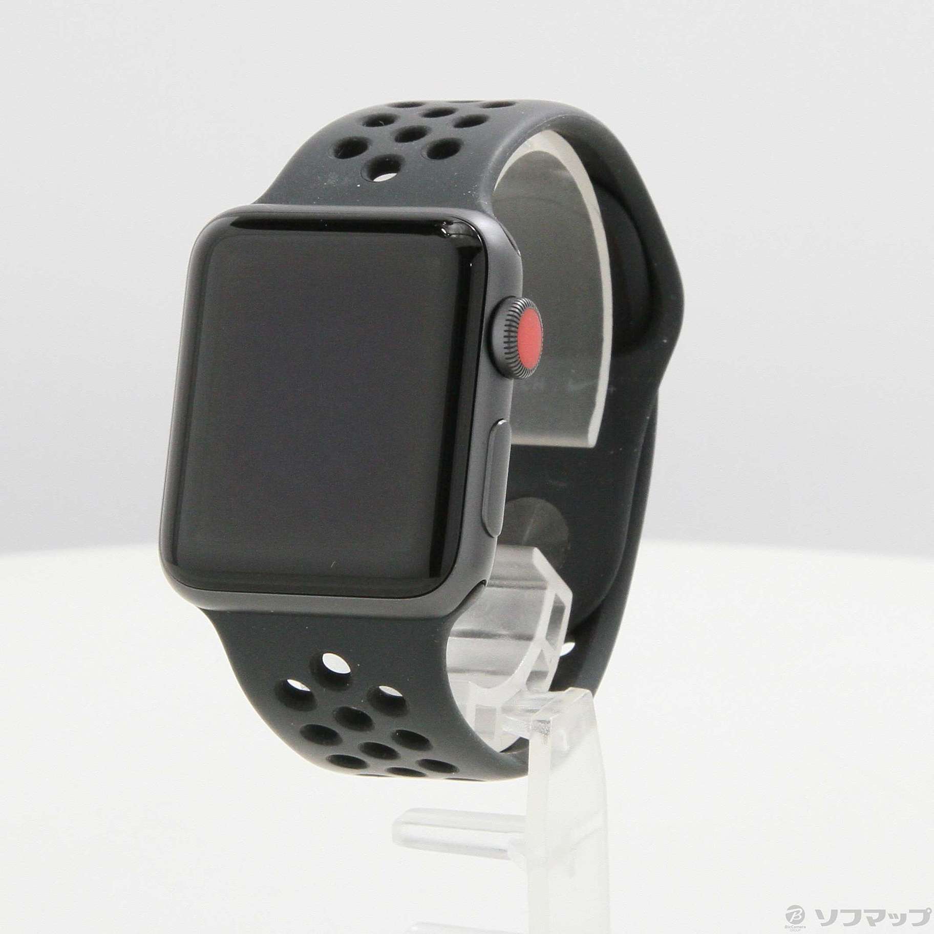Apple Watch Series 3 Nike+ GPS + Cellular 38mm スペースグレイアルミニウムケース  アンスラサイト／ブラックNikeスポーツバンド