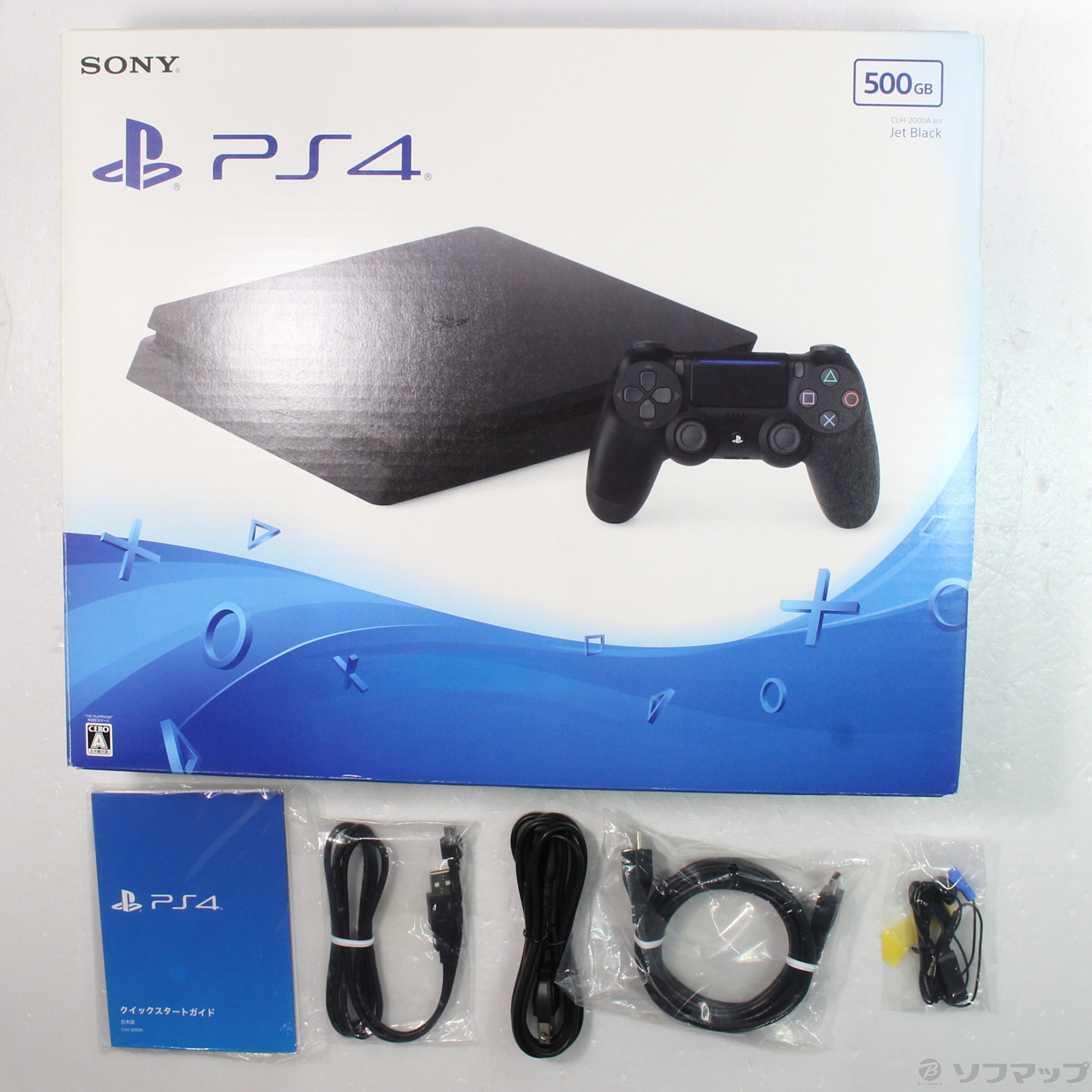 PlayStation®4 ジェット・ブラック ク CUH-2200AB01