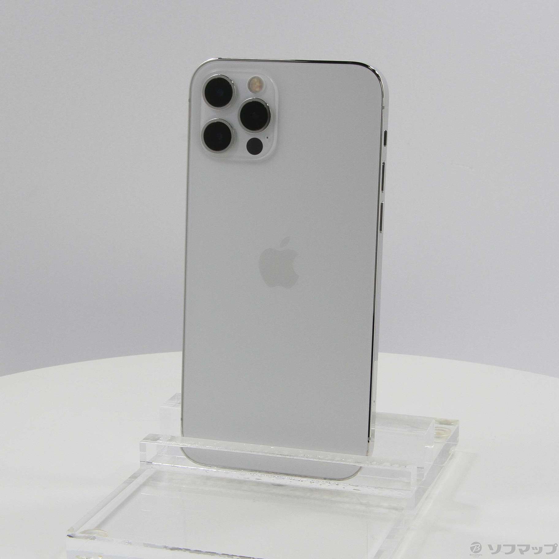 中古】セール対象品 iPhone12 Pro 256GB シルバー MGMA3J／A SIMフリー