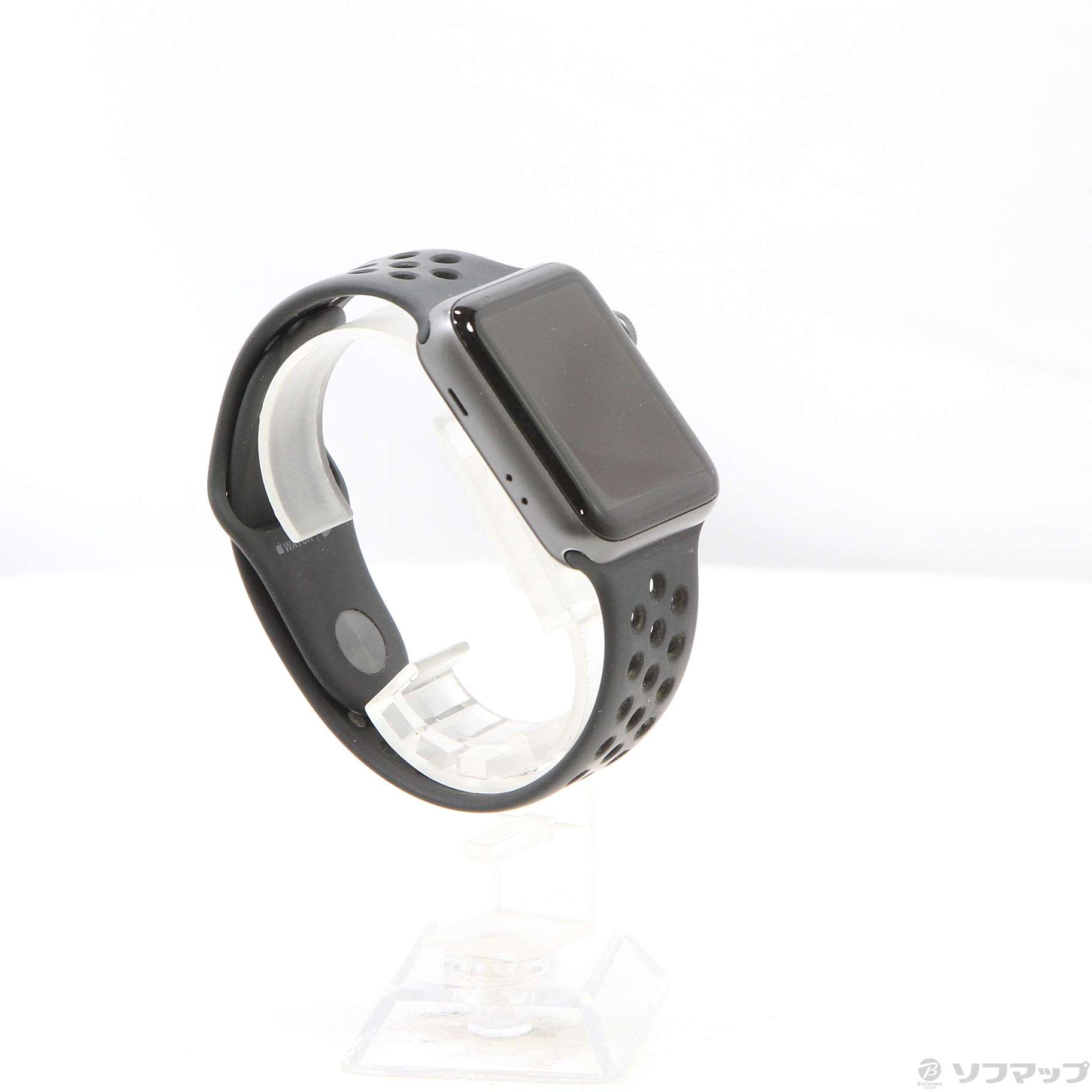 中古品〕 Apple Watch Series 3 Nike+ GPS 42mm スペースグレイ ...