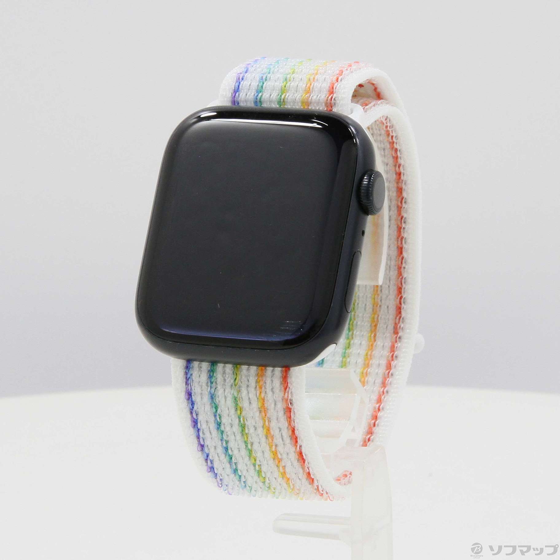 中古】Apple Watch Series 7 GPS 45mm ミッドナイトアルミニウムケース 
