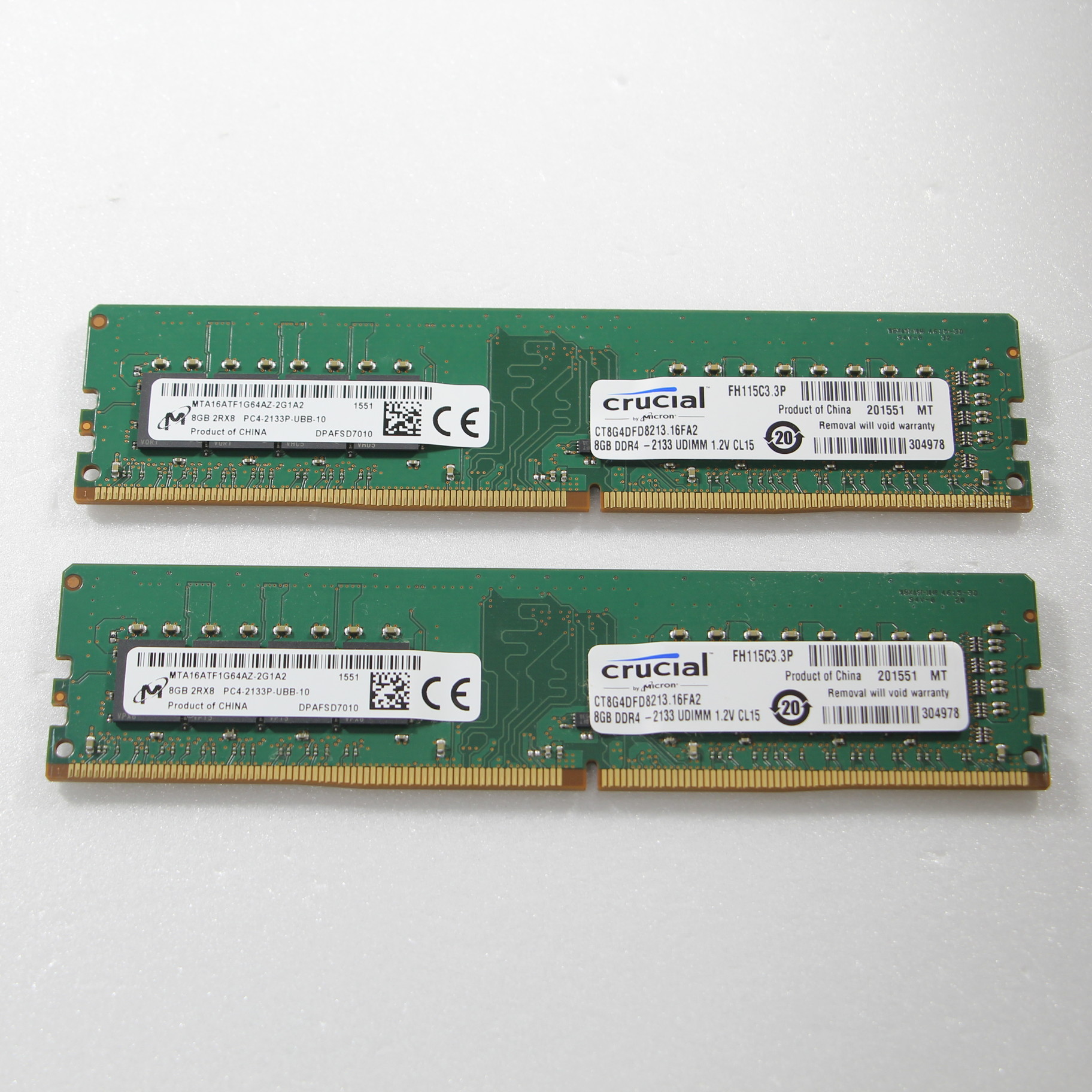 クルーシャル メモリ8gb 2枚 16gb メモリ容量(1枚あたり):16GB crucial