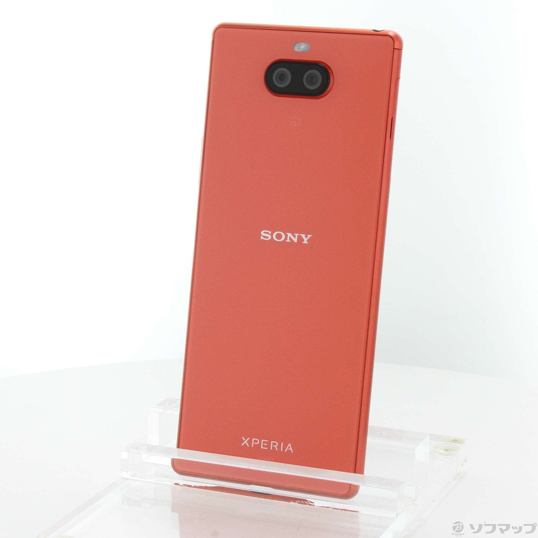 中古】Xperia 8 64GB オレンジ SOV42 auロック解除SIMフリー