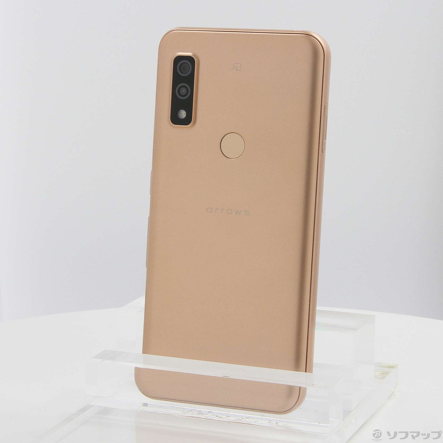 arrow we 64GB ゴールド　美品　SIMロックフリー 中古】arrows We 64GB ローズゴールド FCG01 auロック解除SIMフリー