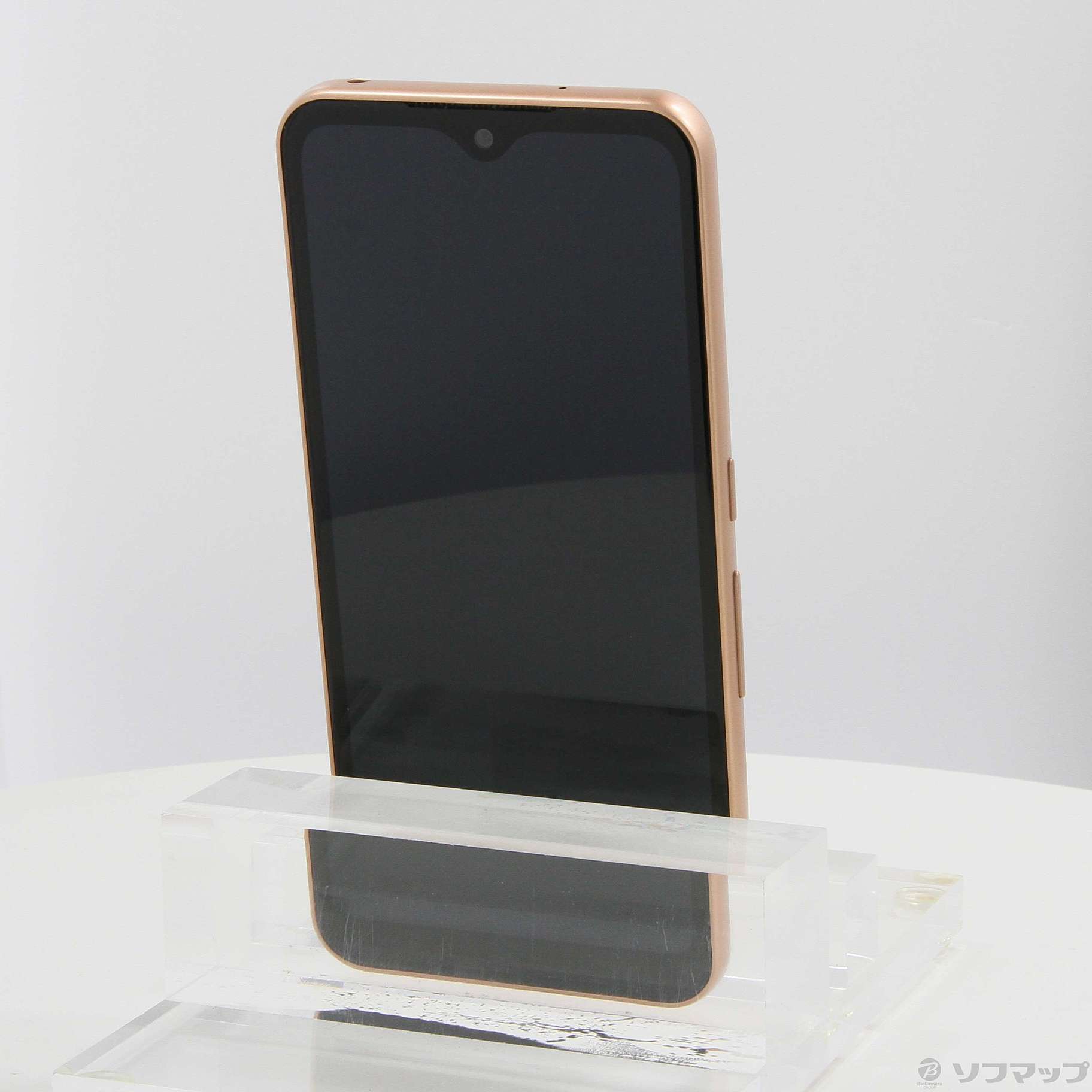 中古】arrows We 64GB ローズゴールド FCG01 auロック解除SIMフリー
