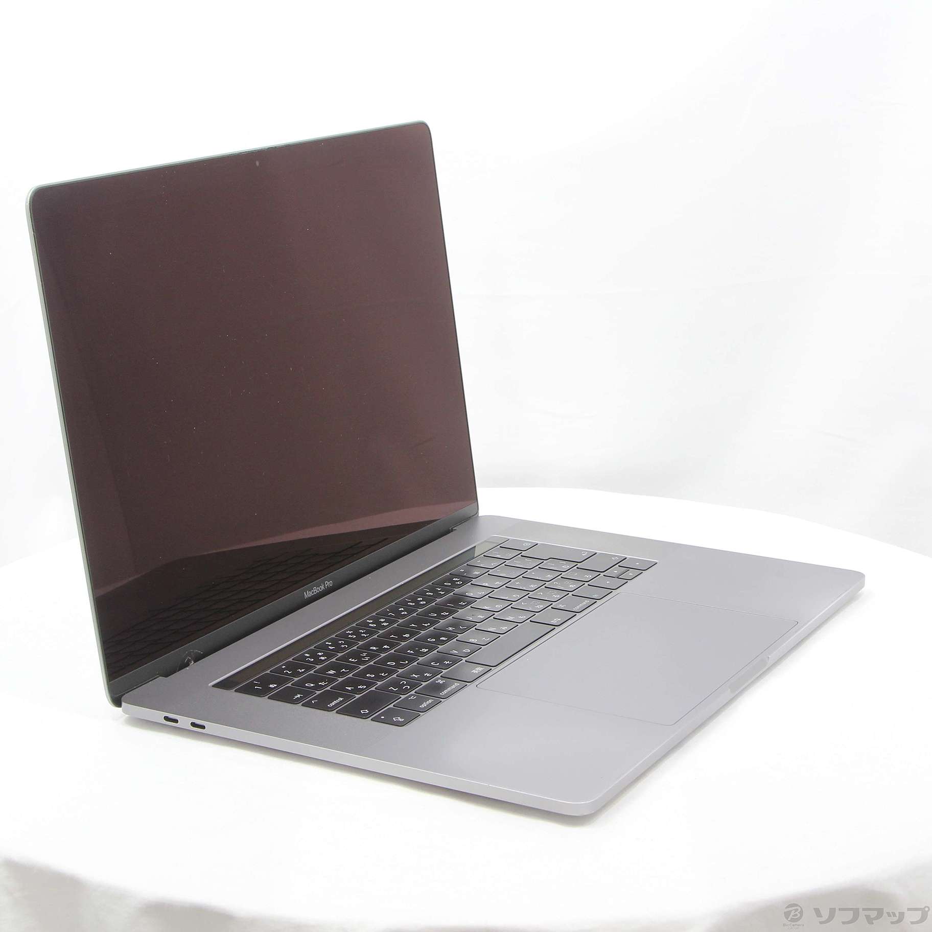 〔中古品（難あり）〕 MacBook Pro 15-inch Mid 2017 MPTT2J／A Core_i7 2.9GHz 16GB  SSD512GB スペースグレイ 〔10.15 Catalina〕