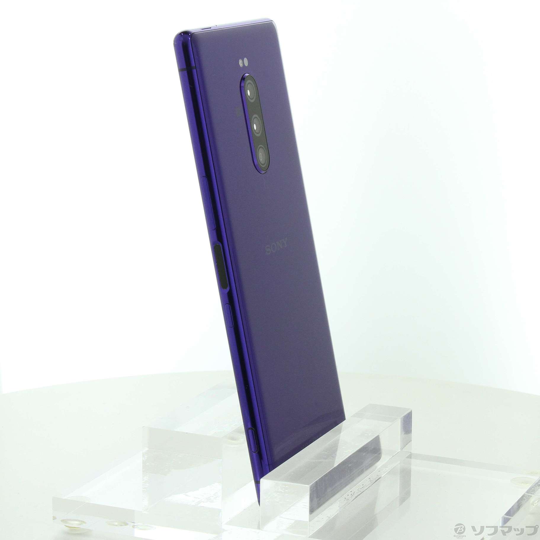 Xperia 1 Purple 64 GB Softbank カメラアプ不具合有 - スマートフォン/携帯電話