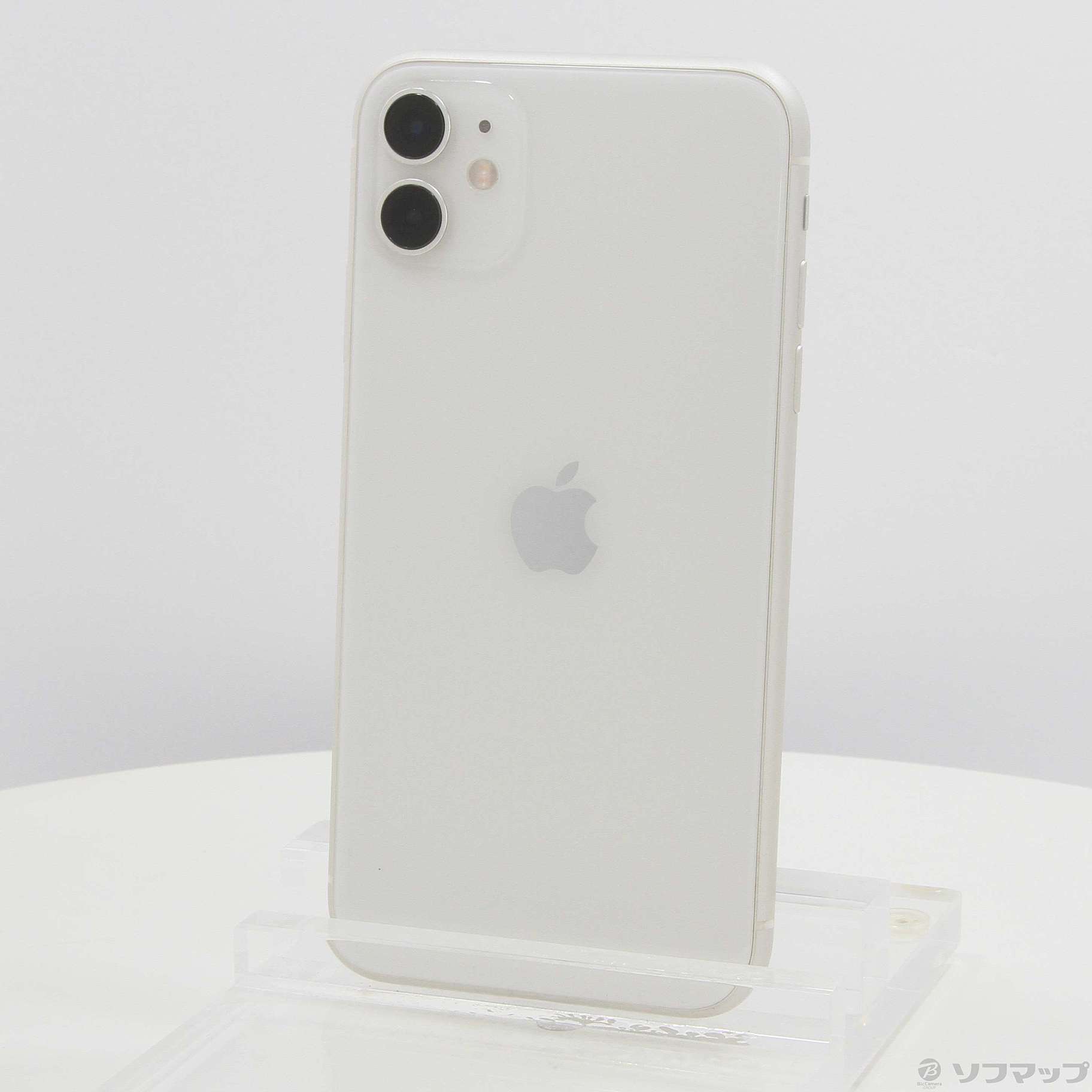 中古】iPhone11 64GB ホワイト MWLU2J／A SIMフリー [2133043493442