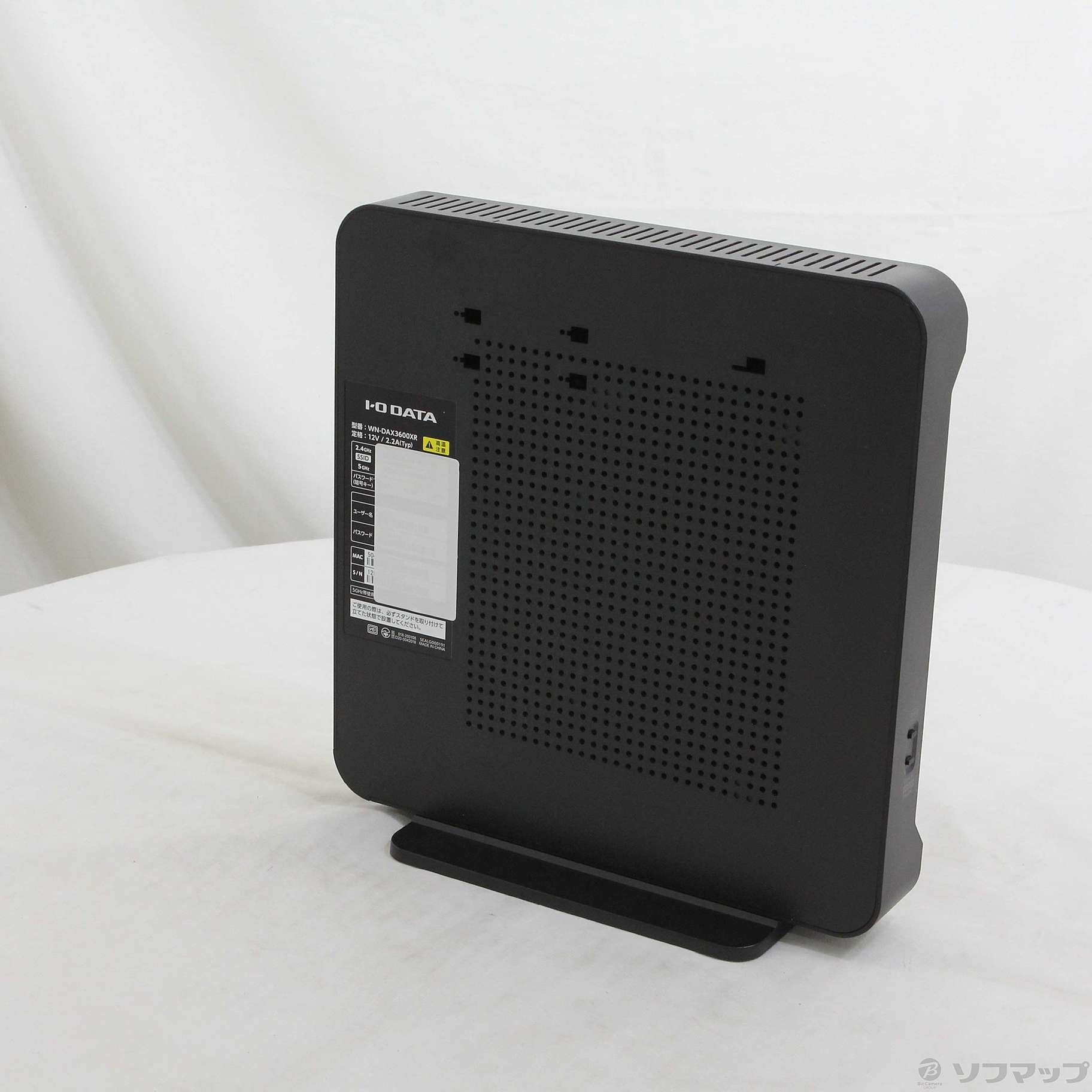 IO-DATA WN-DAX3600XR 10G対応 ルーター Wi-Fi6 - 周辺機器