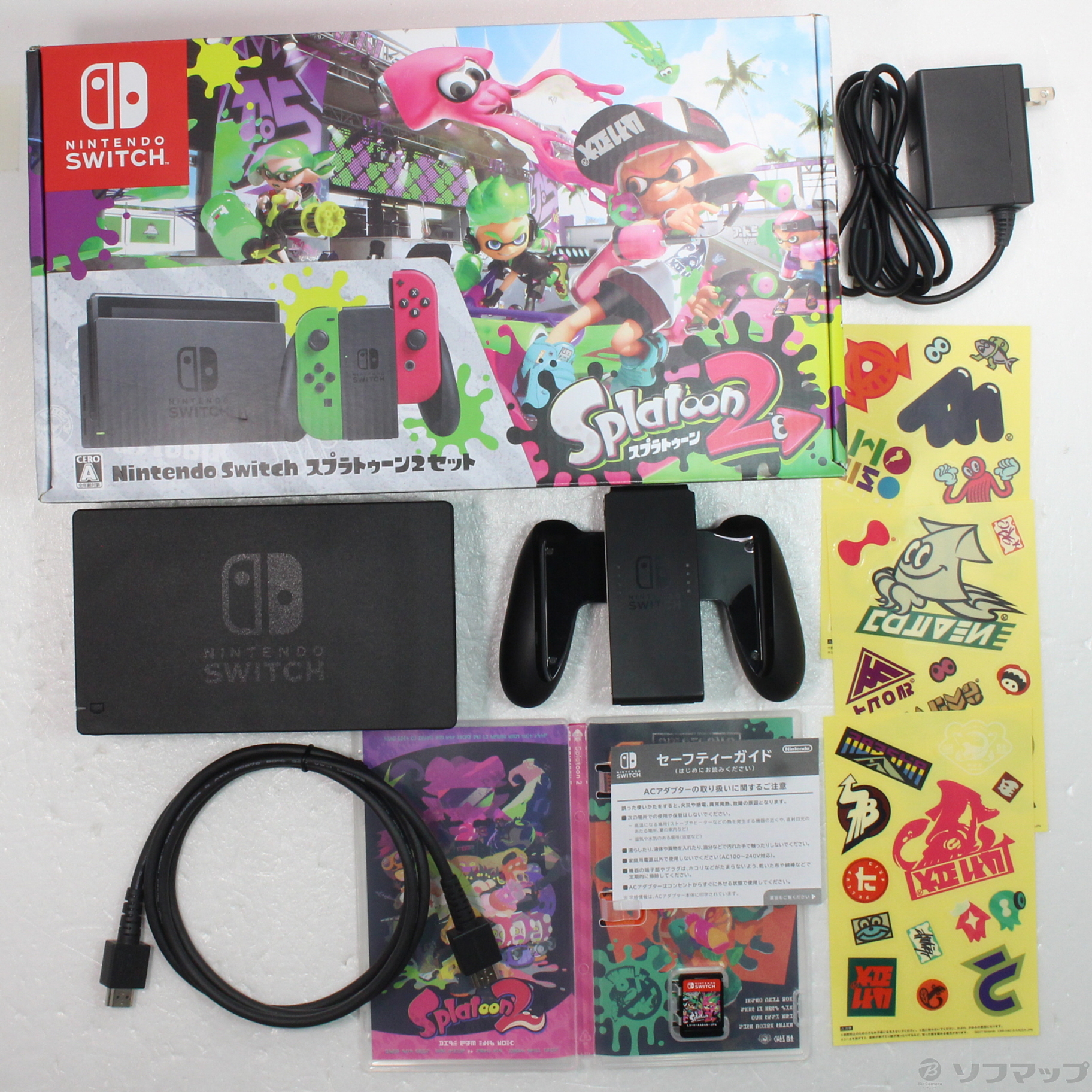 中古】Nintendo Switch スプラトゥーン2セット ◇11/10(木)値下げ