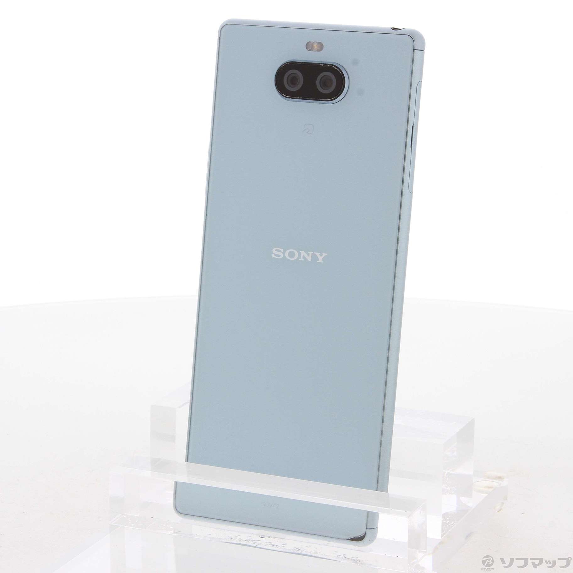 中古】Xperia 8 64GB ブルー SOV42 auロック解除SIMフリー