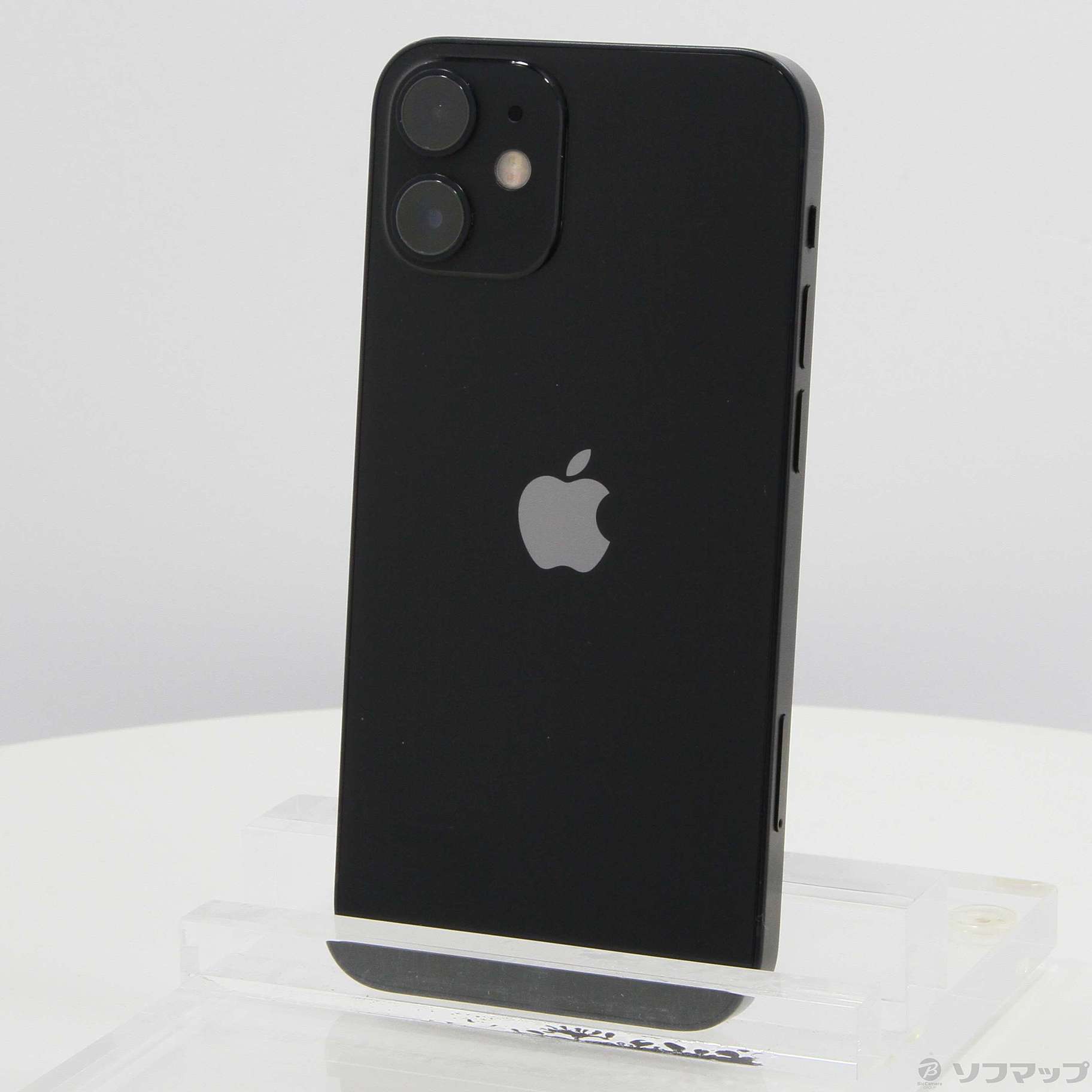 中古】iPhone12 mini 64GB ブラック MGA03J／A SIMフリー ...