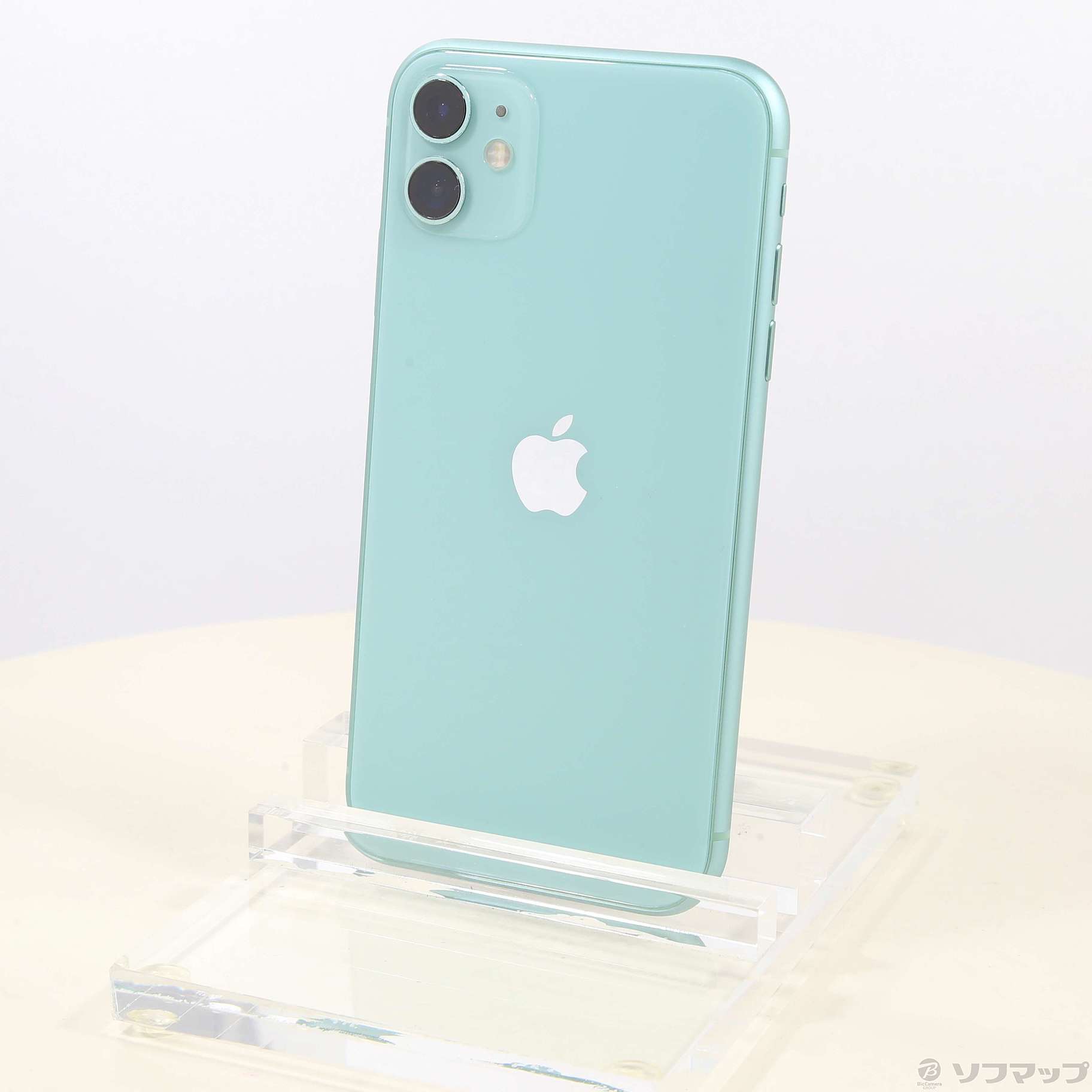 中古】iPhone11 128GB グリーン MHDN3J／A SIMフリー [2133043513409