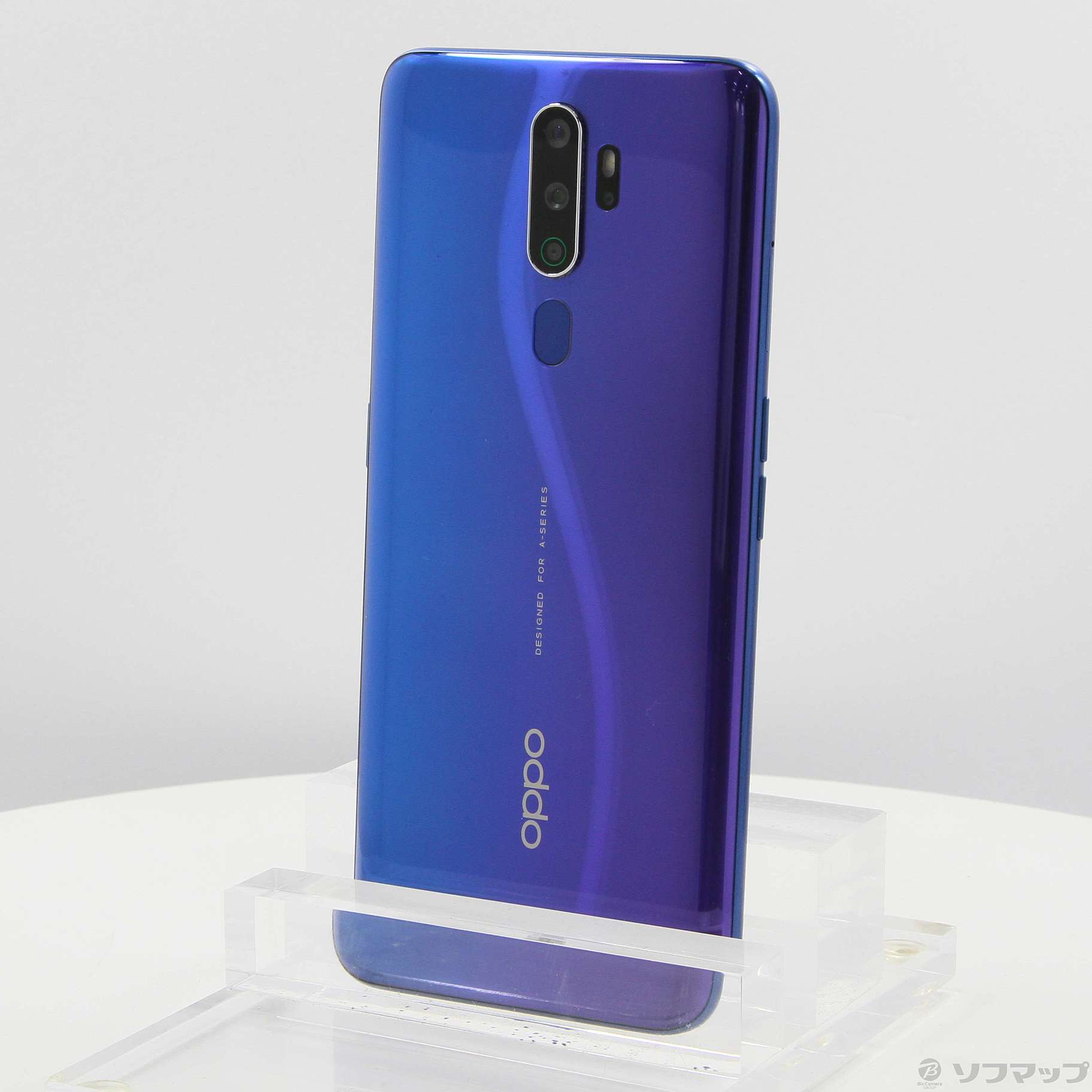 中古】OPPO A5 2020 64GB ブルー OPU32SLU UQ mobile [2133043514680