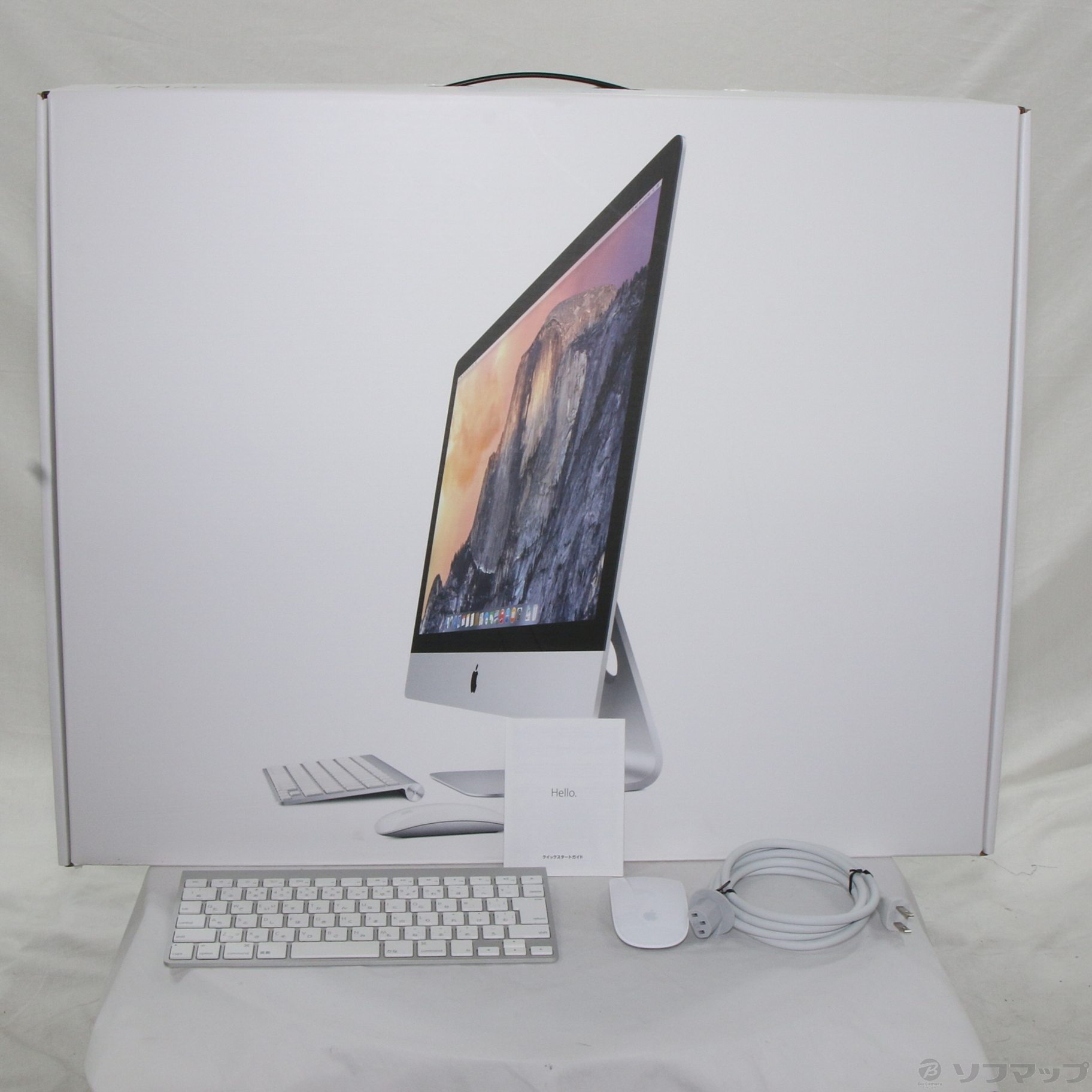 中古】iMac 27-inch Late 2014 MF886J／A Core_i5 3.5GHz 24GB