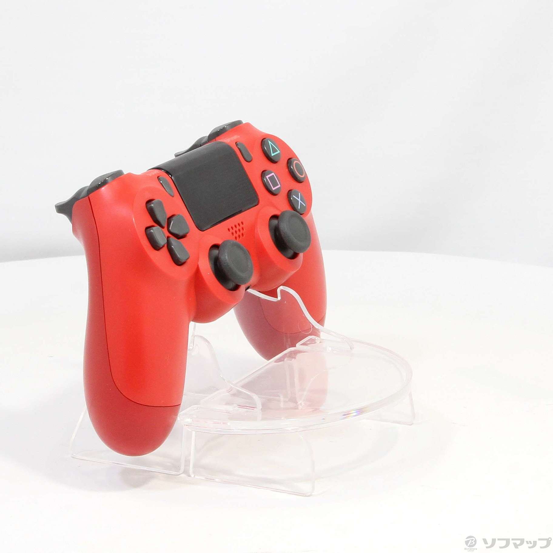 中古】ワイヤレスコントローラー DUALSHOCK4 CUH-ZCT2J1 マグマ