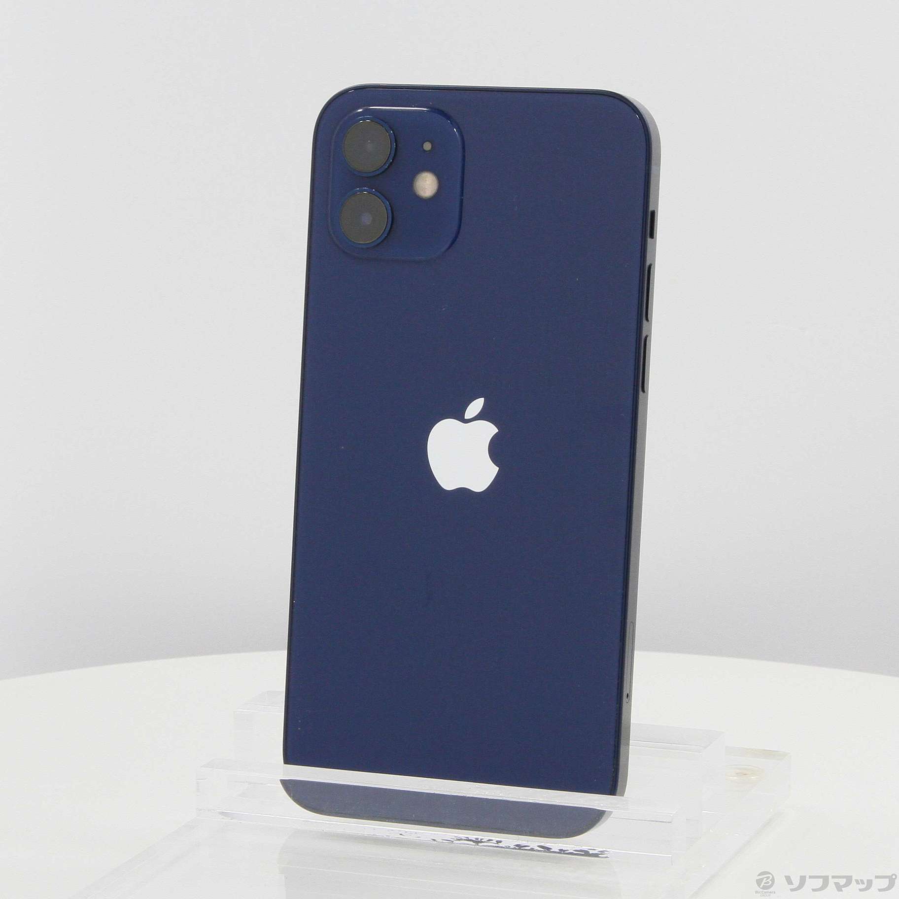 中古】iPhone12 64GB ブルー MGHR3J／A SIMフリー [2133043517704