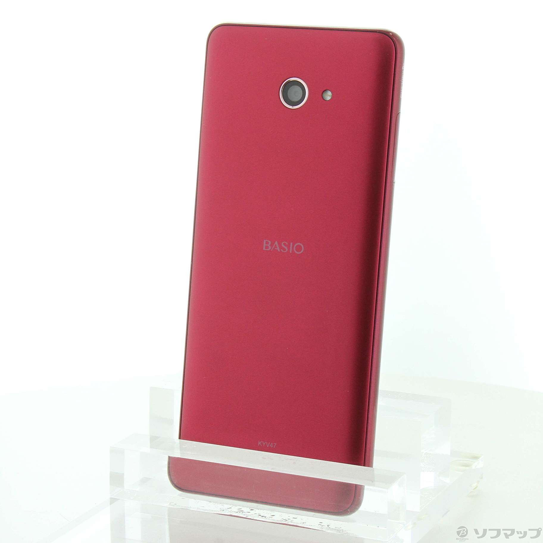 KYOCERA BASIO4 レッド 中古】BASIO4 32GB ワインレッド KYV47SRU UQ mobile [2133043528380