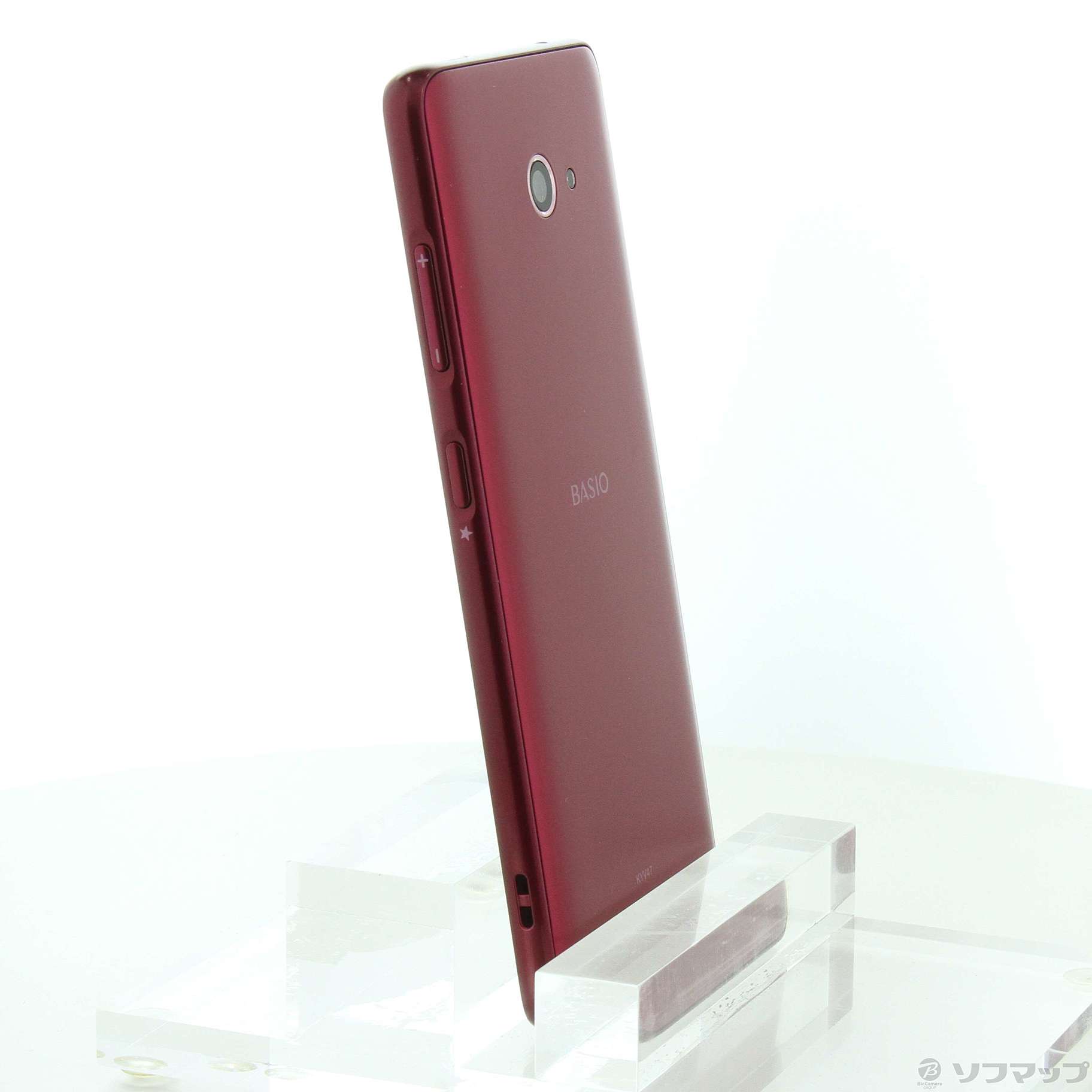 中古】BASIO4 32GB ワインレッド KYV47SRU UQ mobile [2133043528380