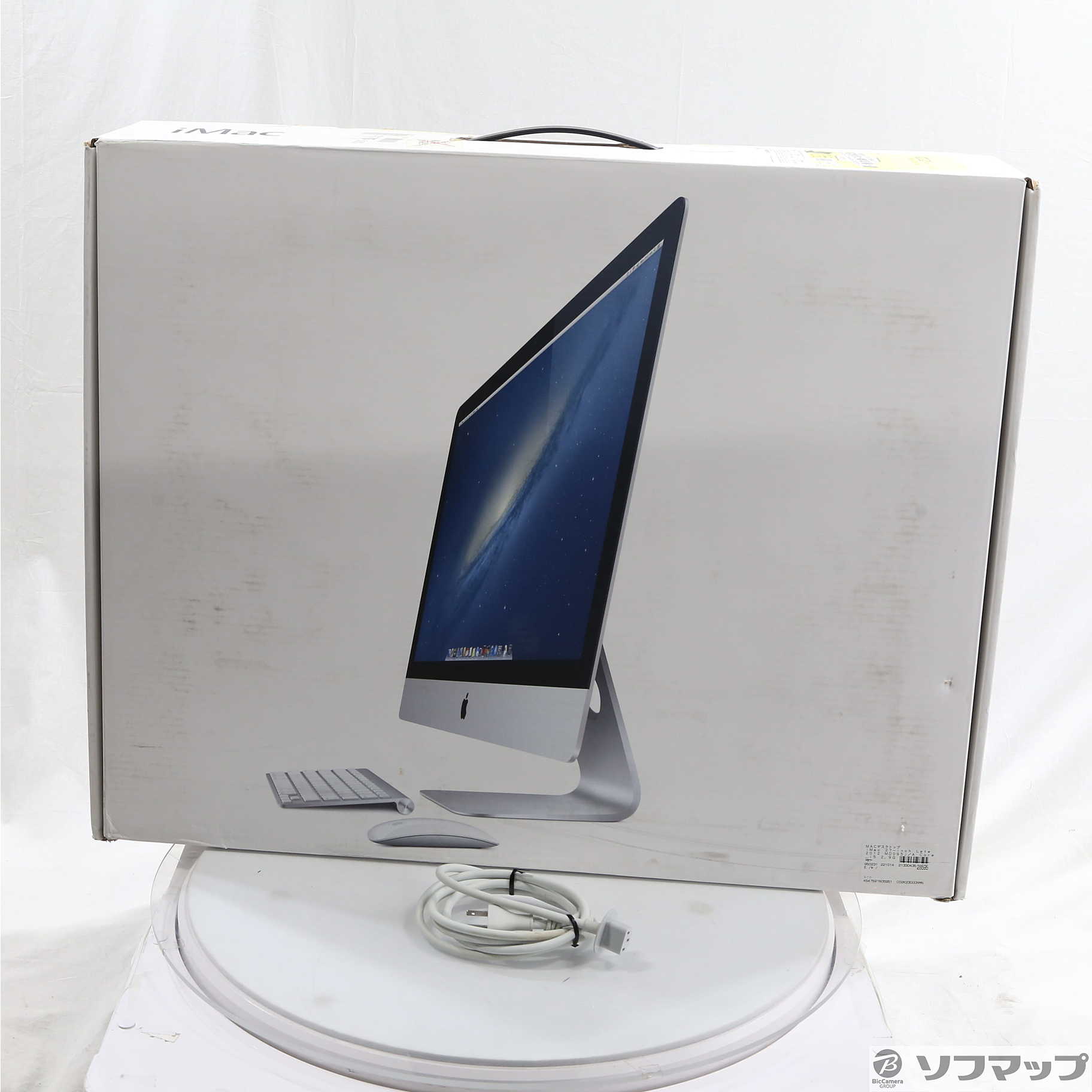 中古品〕 iMac 27-inch Late 2012 MD095J／A Core_i5 2.9GHz 32GB