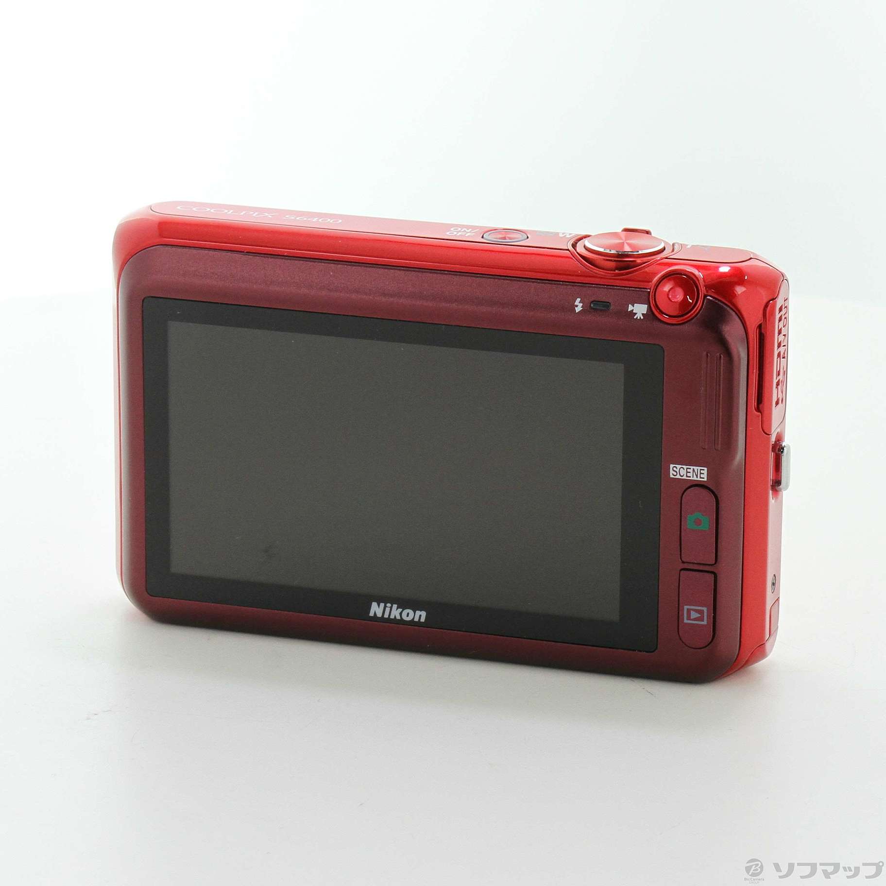 COOLPIX S6400 (1600万画素／12倍／グロッシーレッド／SDXC) ◇11/24(木)値下げ！