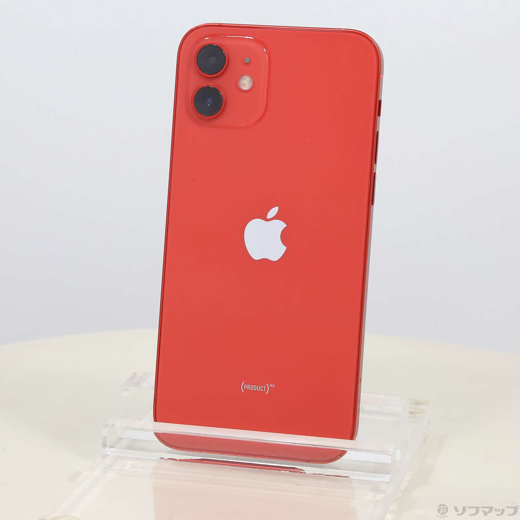 中古】iPhone12 256GB プロダクトレッド MGJ23J／A SIMフリー ◇01/15