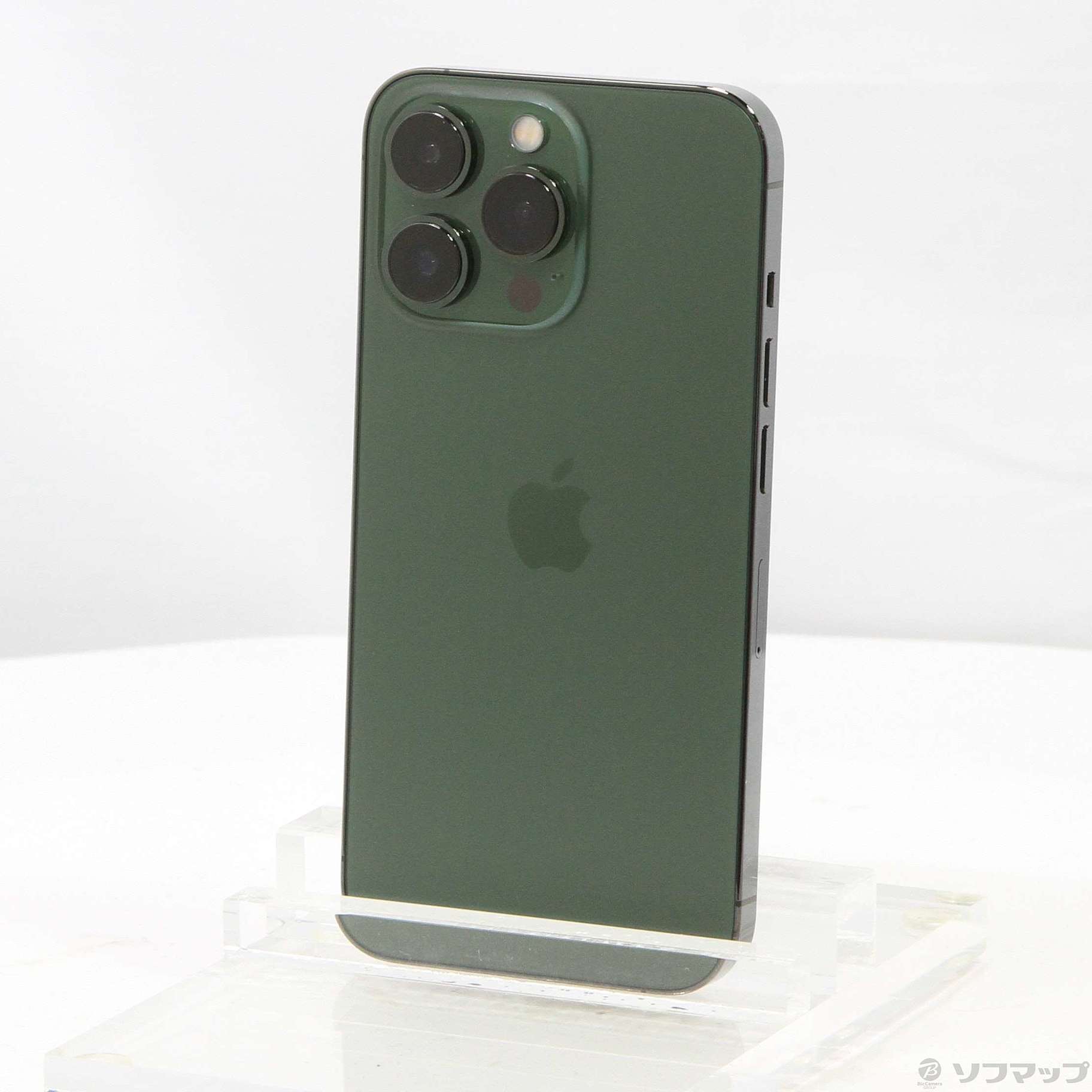 中古】iPhone13 Pro 512GB アルパイングリーン MNE03J／A SIM