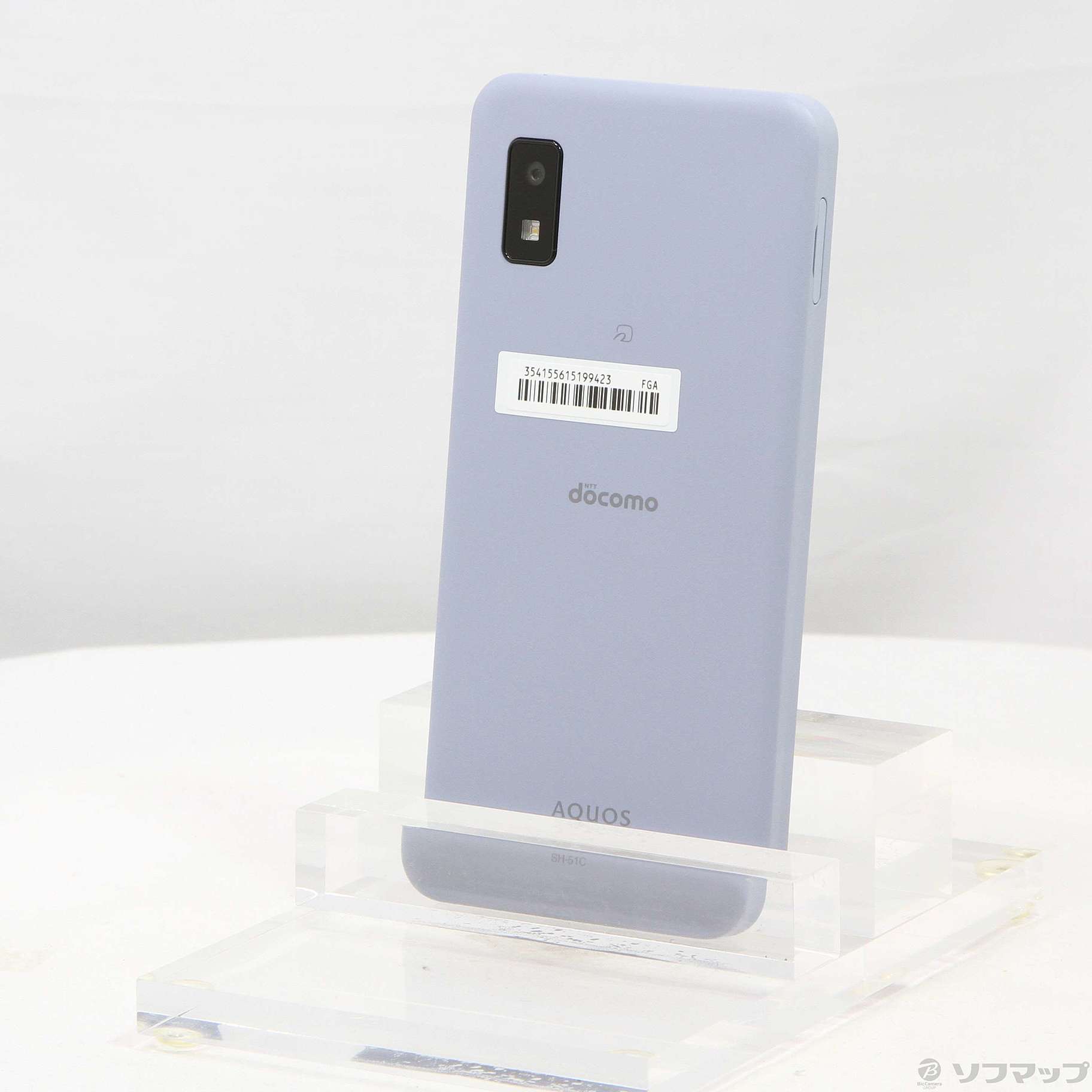 中古】AQUOS wish2 64GB ブルー SH-51C docomoロック解除SIMフリー