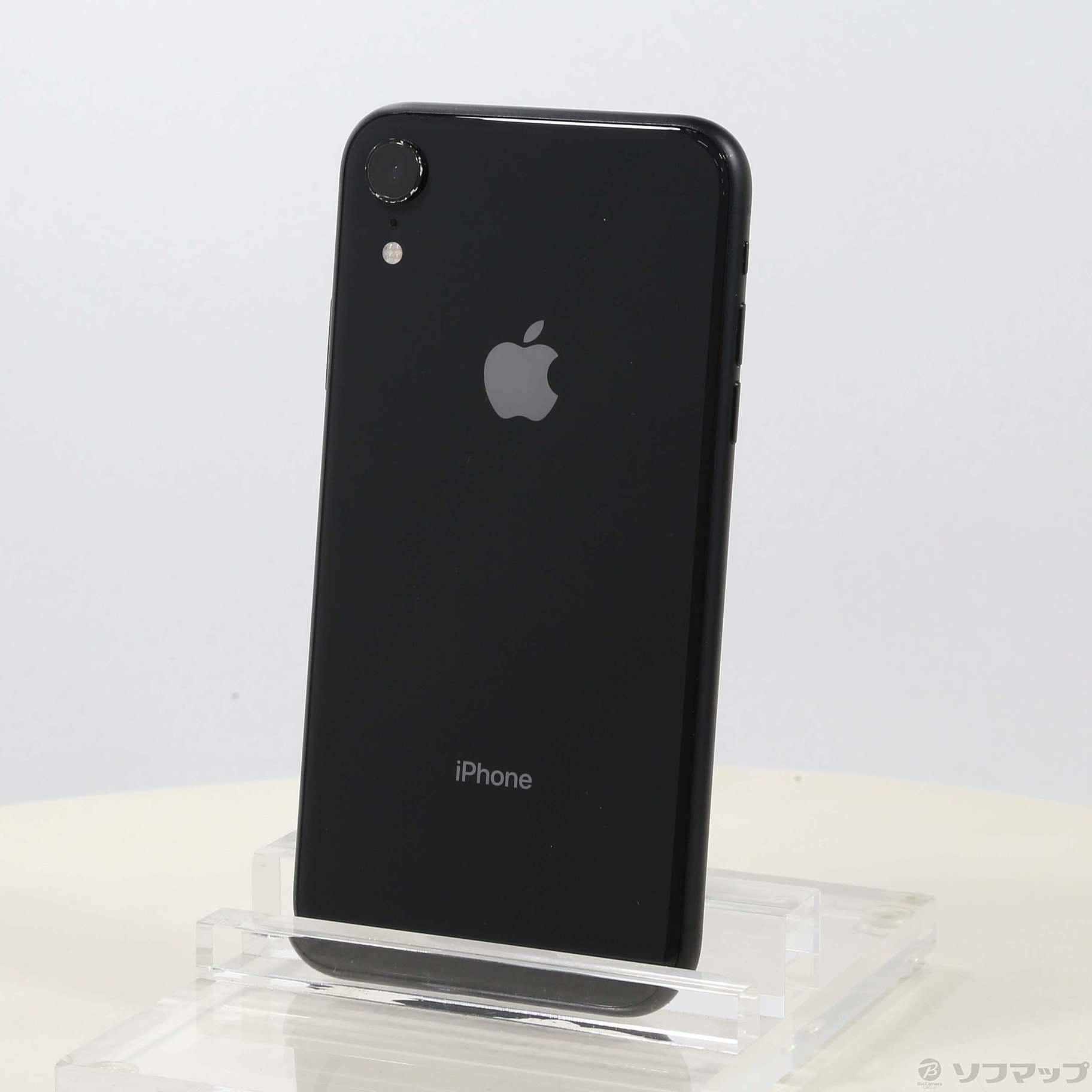 〔中古品〕 iPhoneXR 64GB ブラック MT002J／A SIMフリー ［6.1インチ液晶／Apple A12］