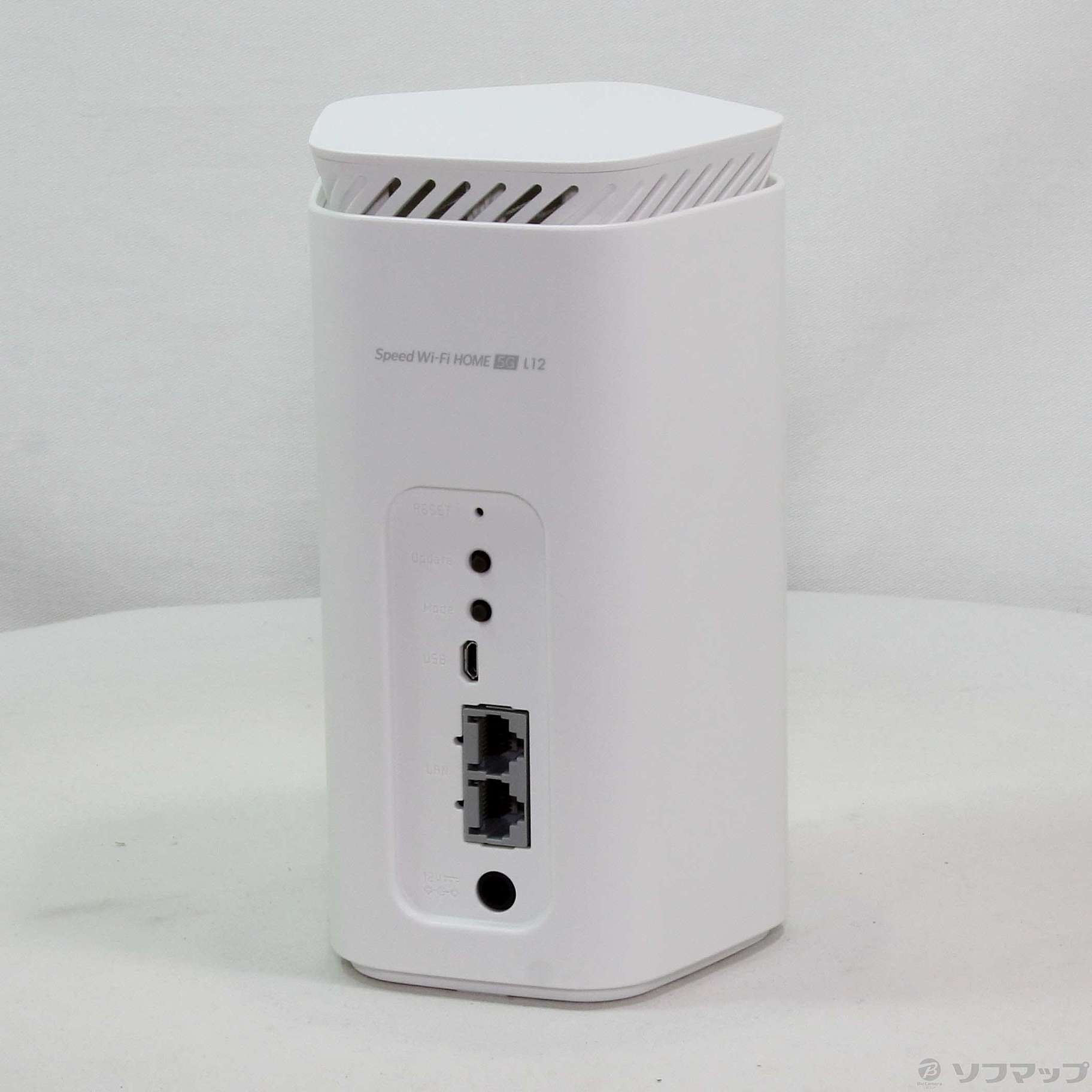 中古】Speed Wi-Fi HOME 5G L12 ホワイト NAR02SWU [2133043555669 