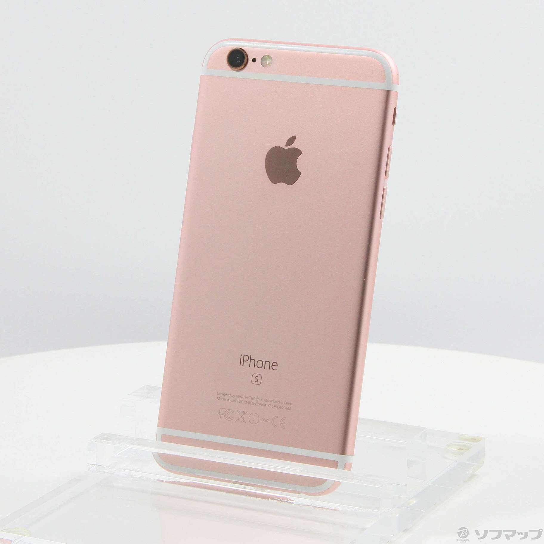 中古】iPhone6s 64GB ローズゴールド MKQR2J／A SIMフリー