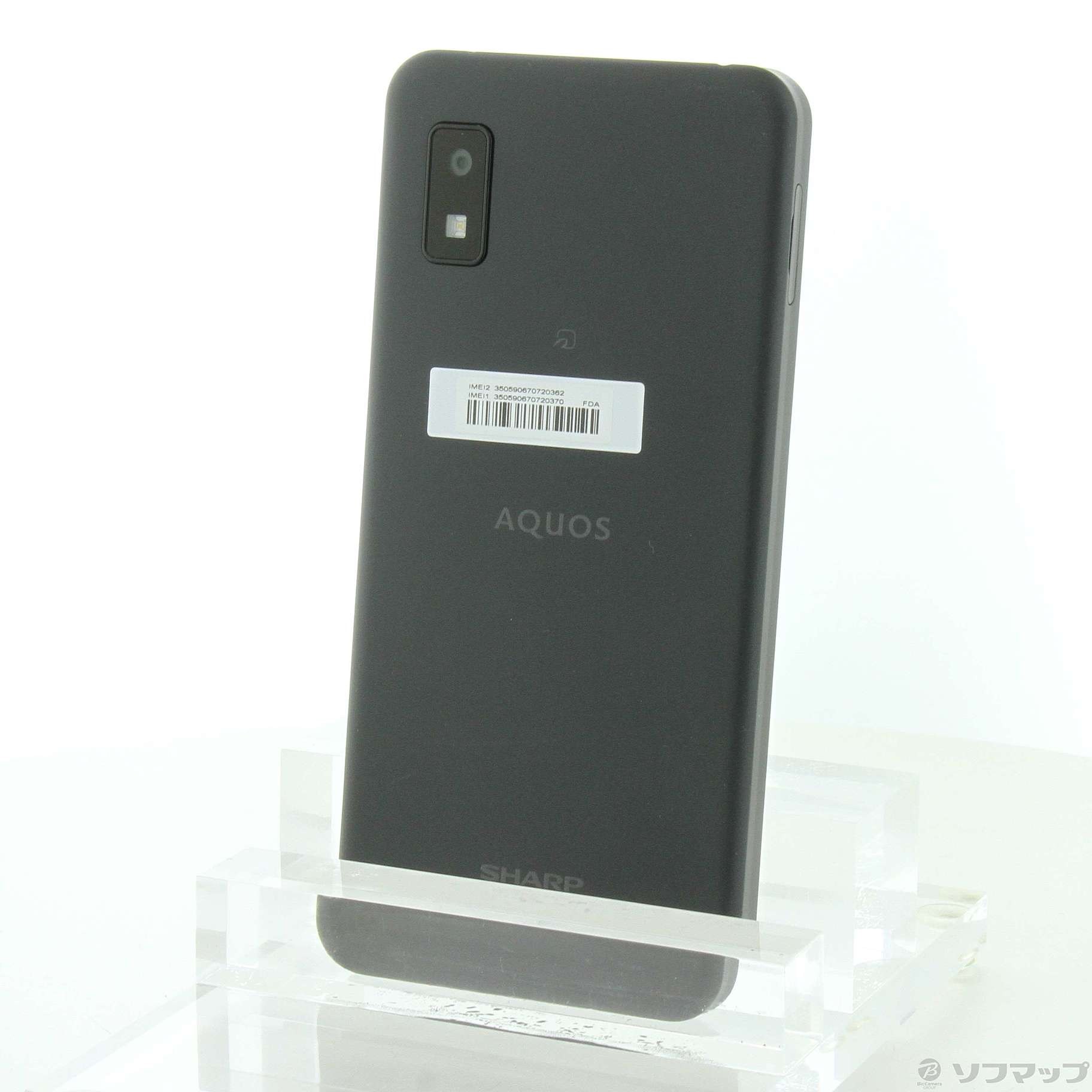 中古】AQUOS wish 64GB チャコール SH-M20 SIMフリー [2133043559353