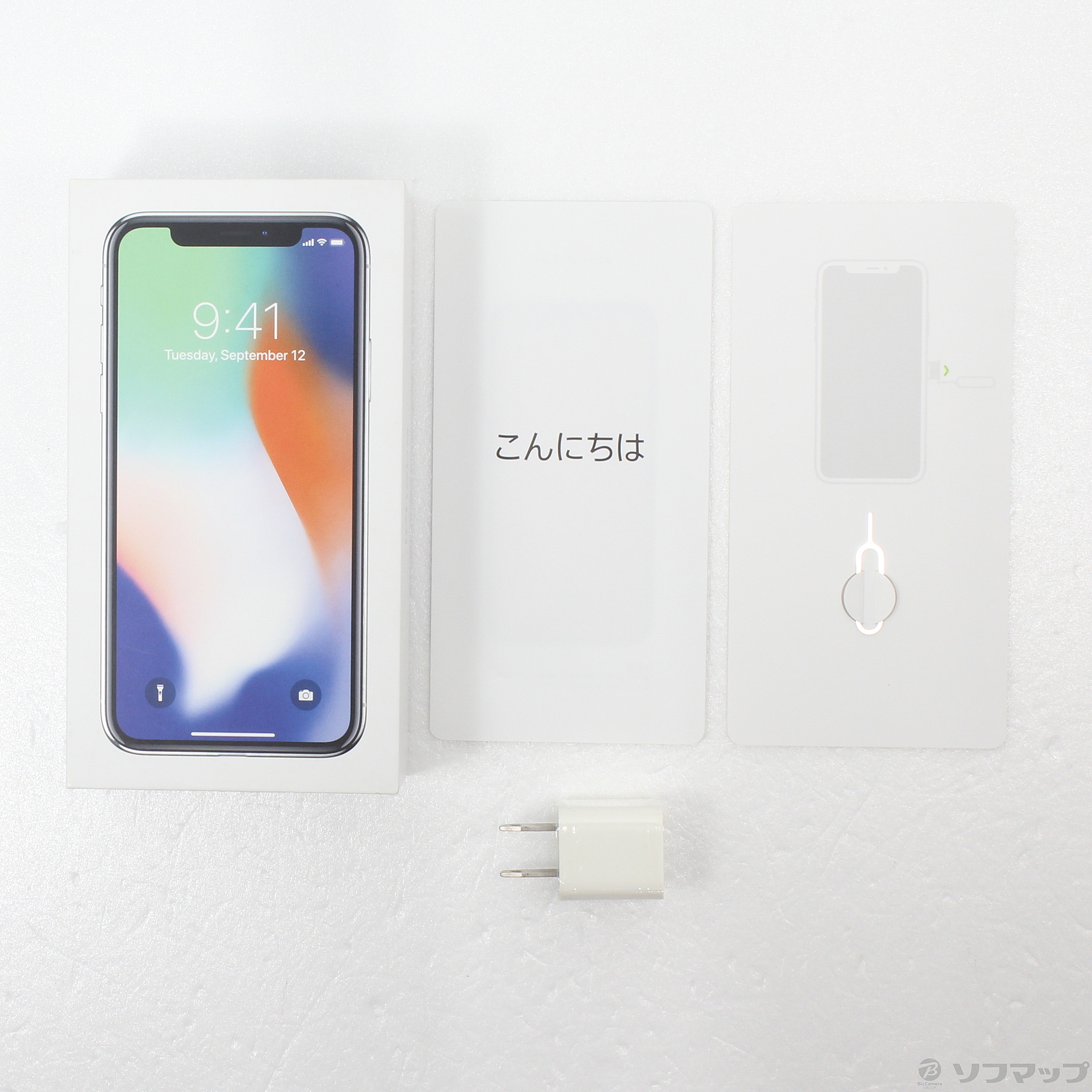 中古】iPhoneX 256GB シルバー MQC22J／A SoftBank [2133043561790] - リコレ！|ビックカメラグループ  ソフマップの中古通販サイト