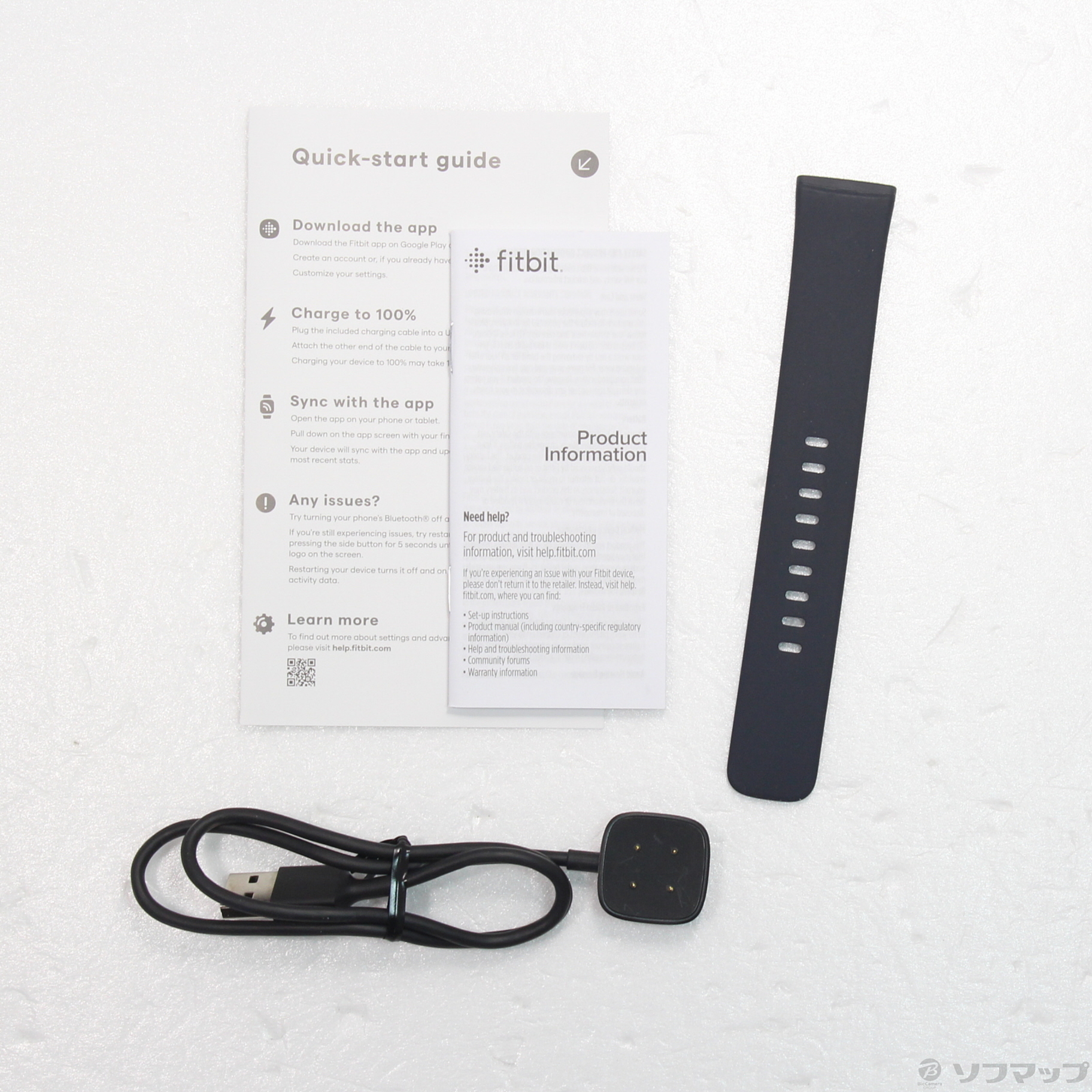 値段相談可】Fitbit Sense Carbon/Graphite+mdscience.in