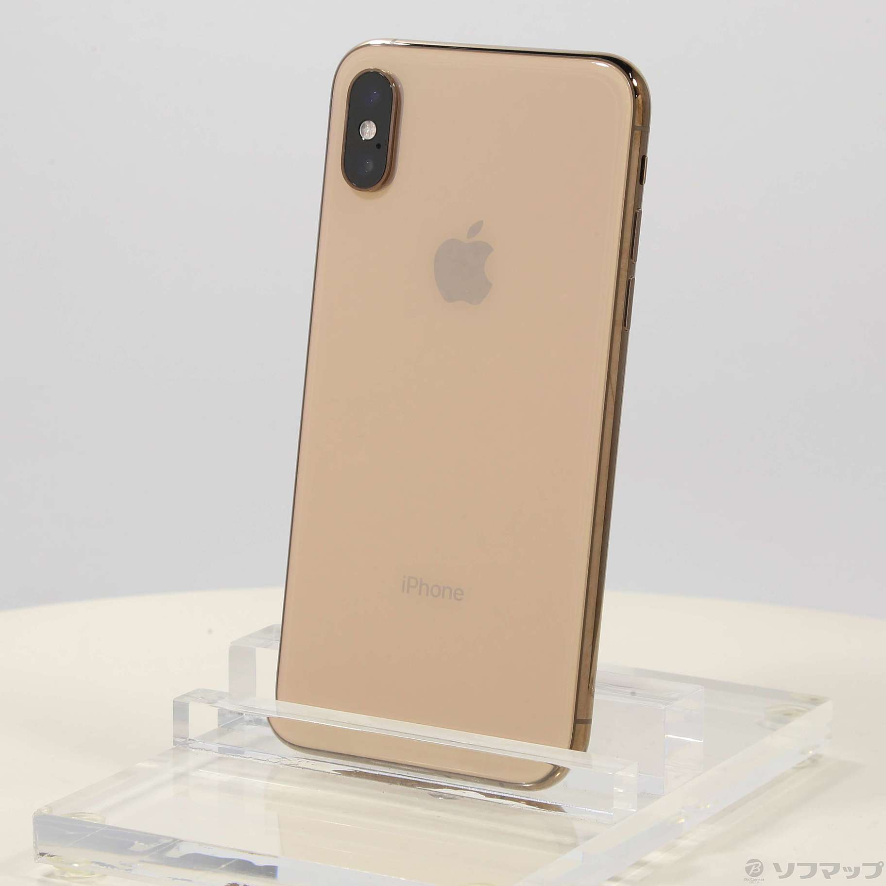 〔中古品〕 iPhoneXS 256GB ゴールド MTE22J／A SIMフリー ［5.8インチ有機EL／Apple A12］