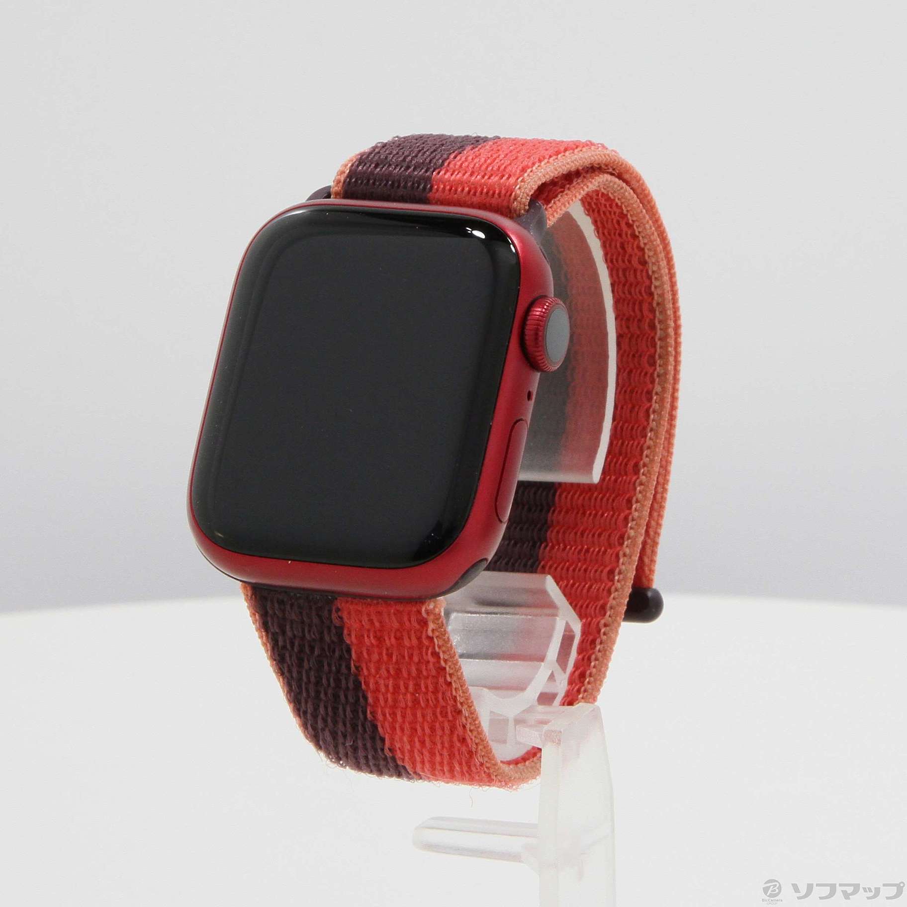 セール対象品 Apple Watch Series 7 GPS 41mm (PRODUCT)REDアルミニウムケース レッドスポーツループ