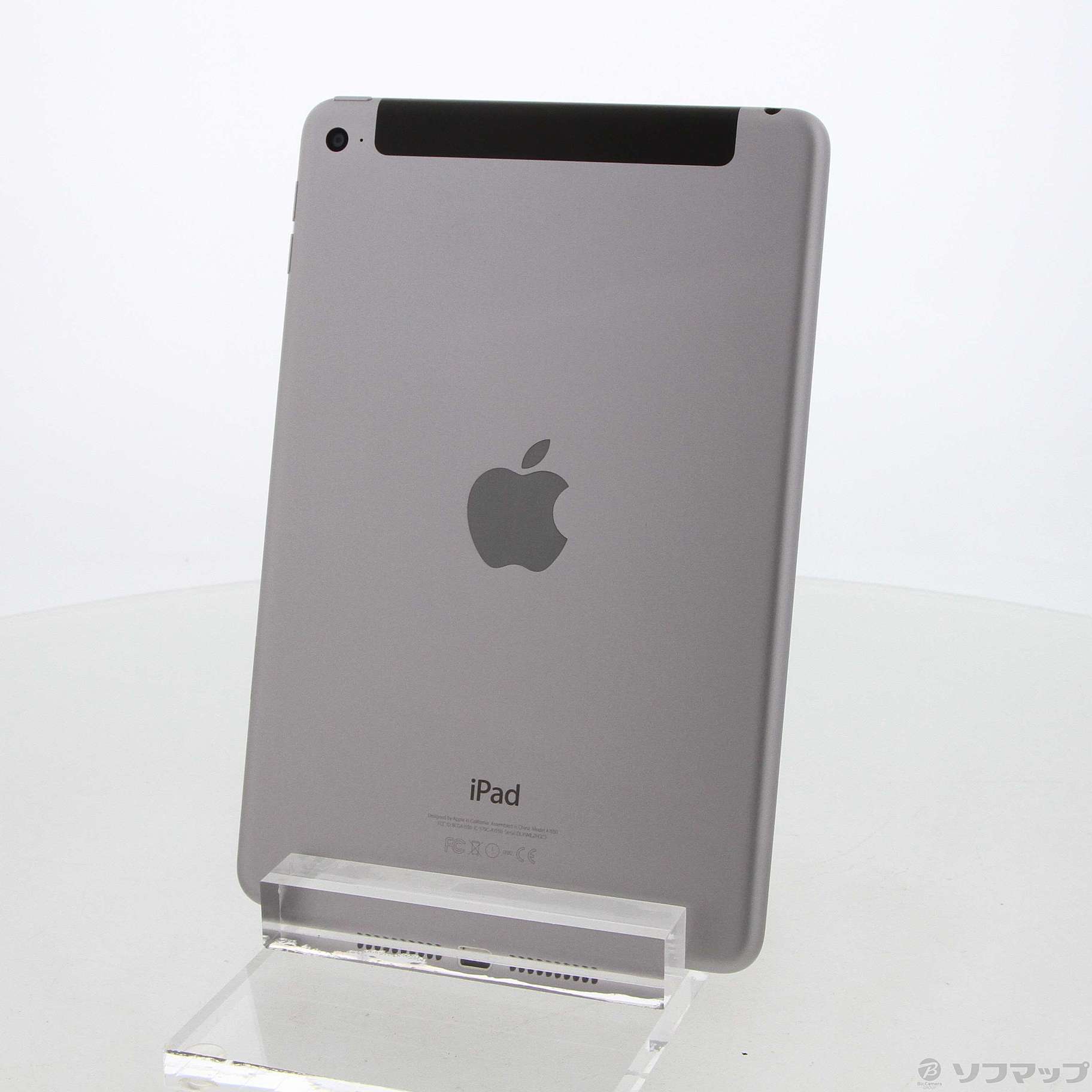 中古】iPad mini 4 32GB スペースグレイ MNWE2J／A auロック解除SIM
