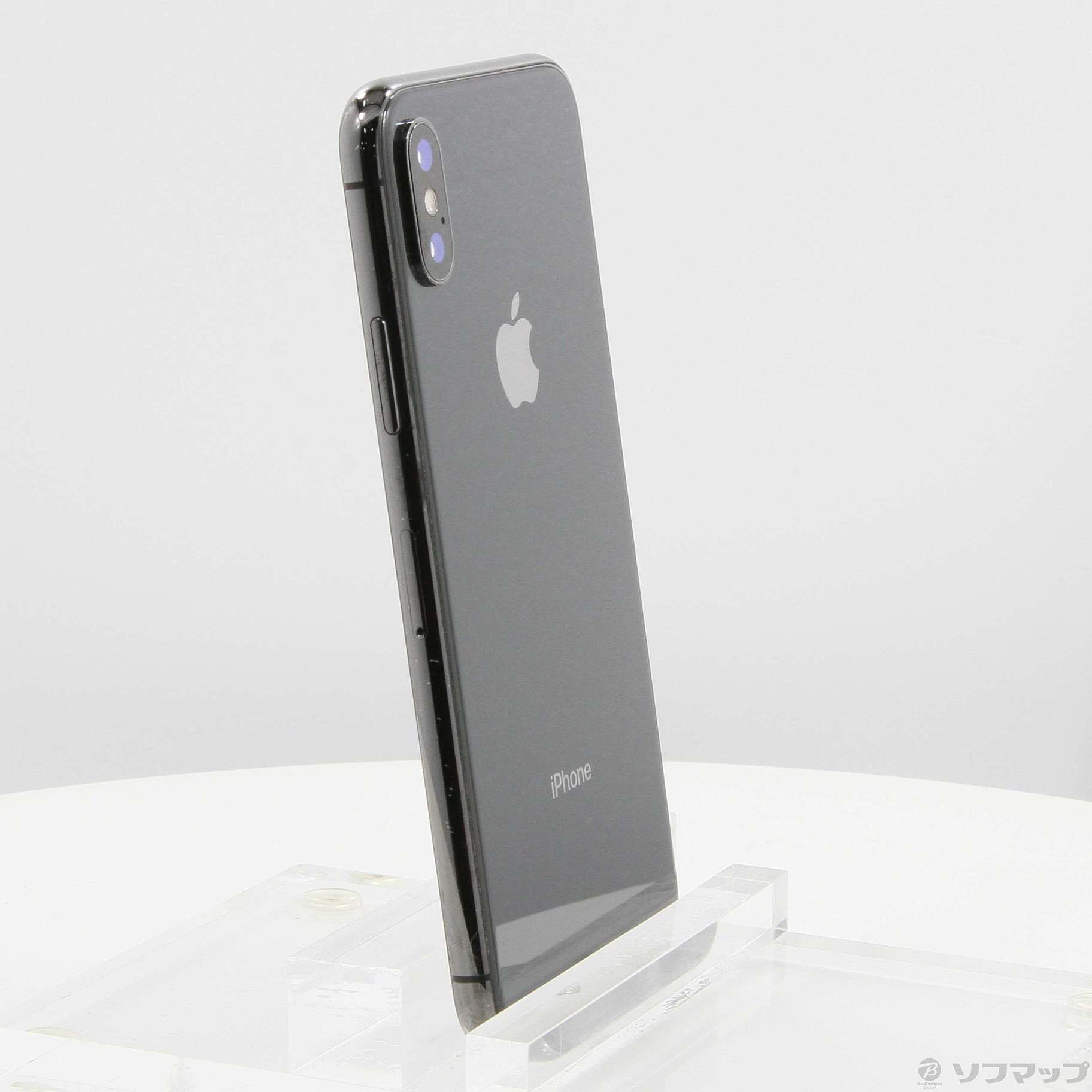 中古】iPhoneX 64GB スペースグレイ MQAX2J／A SIMフリー